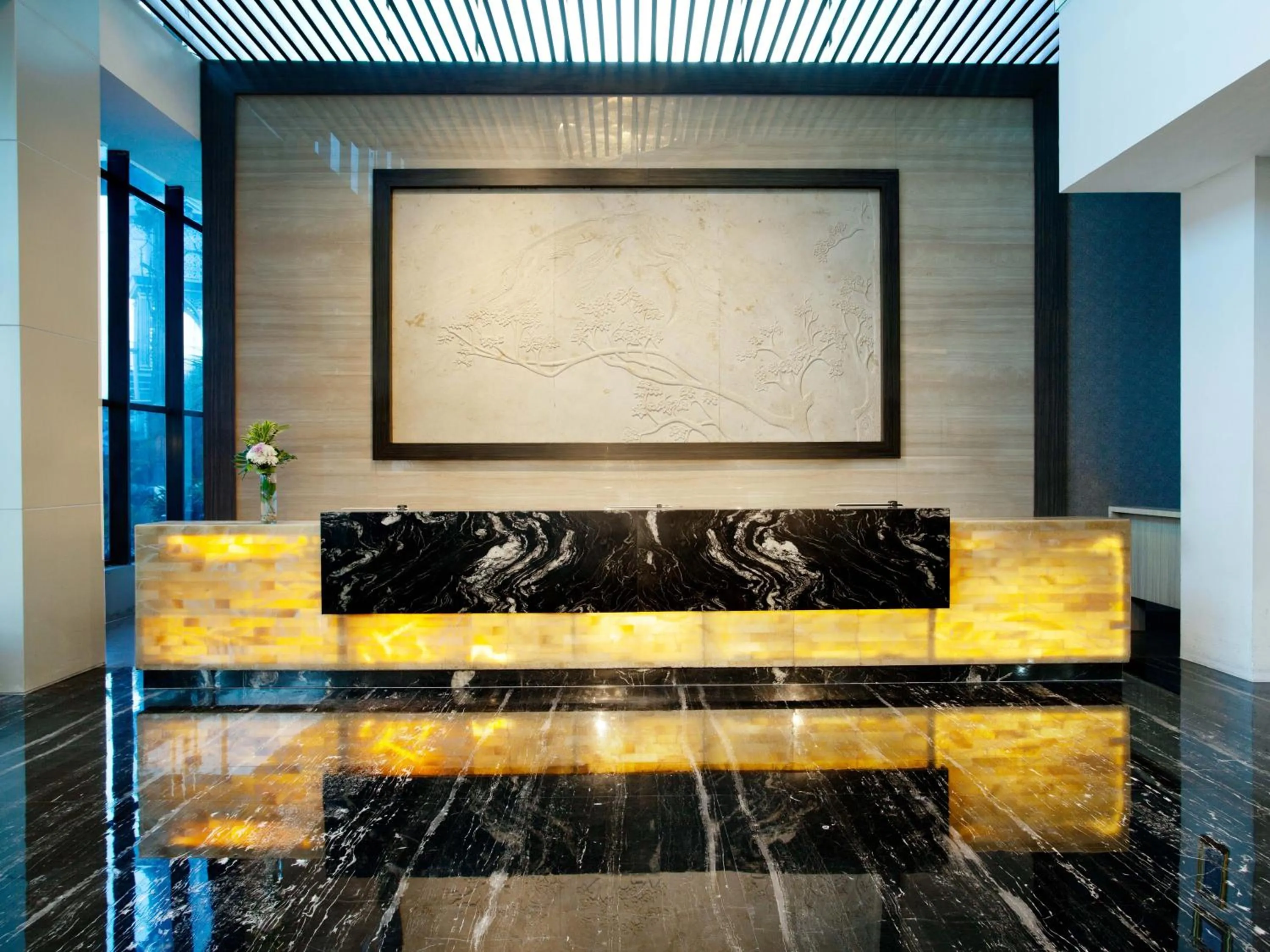 Lobby or reception in Platinum Hotel & Convention Hall Balikpapan