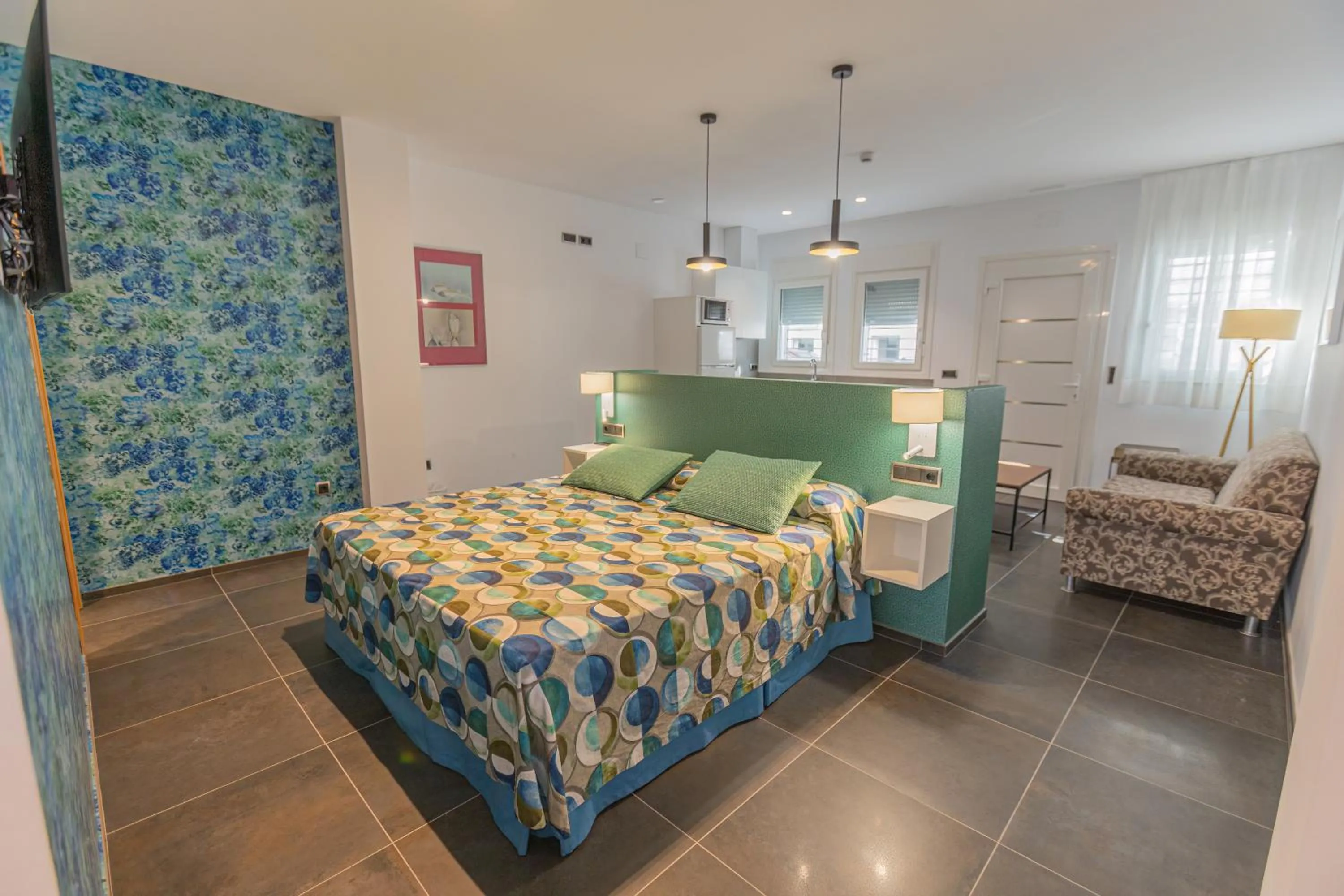 Bedroom, Bed in Hotel Adiafa