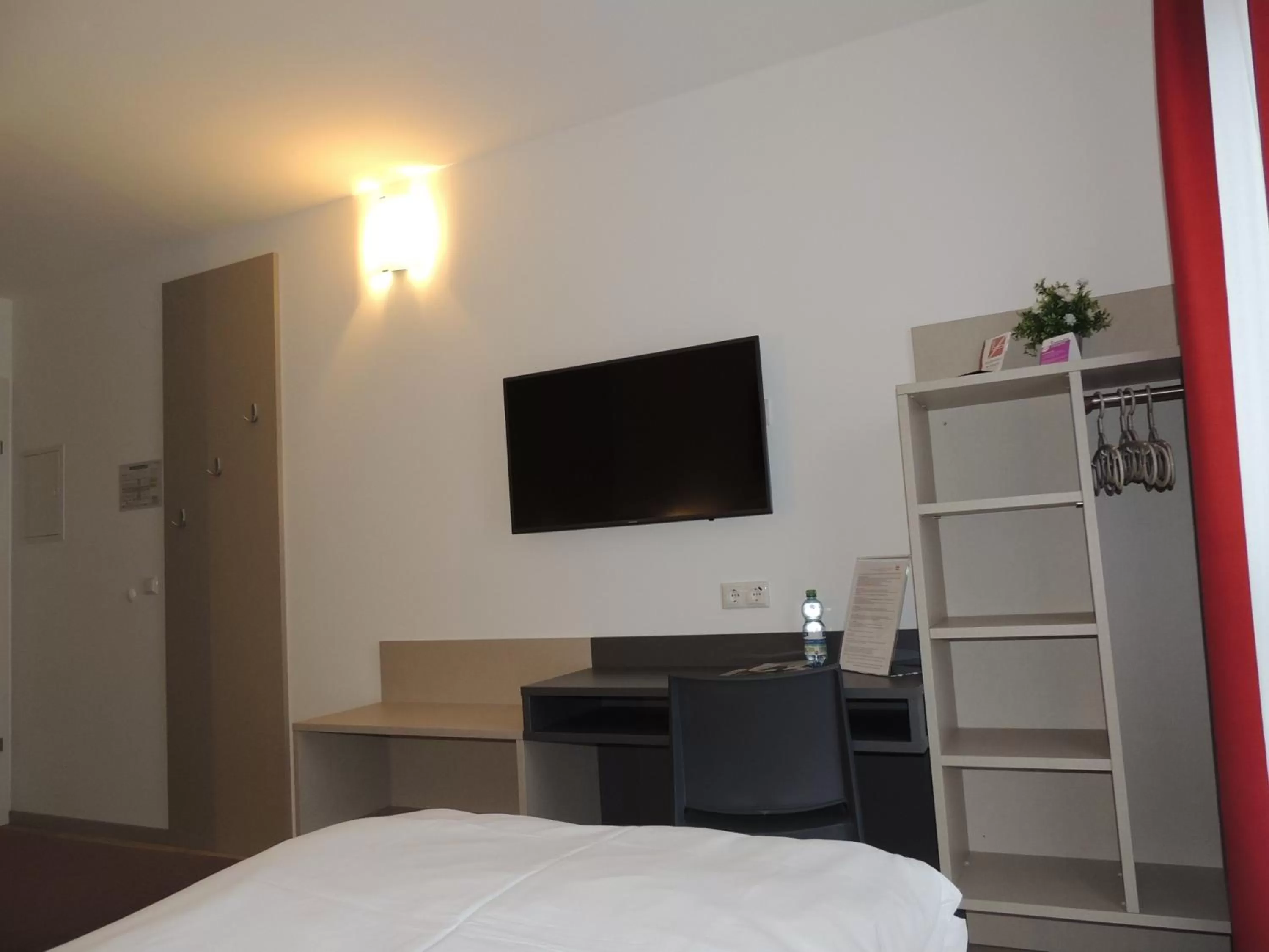 Decorative detail, TV/Entertainment Center in AVIA Motel Bisamberg