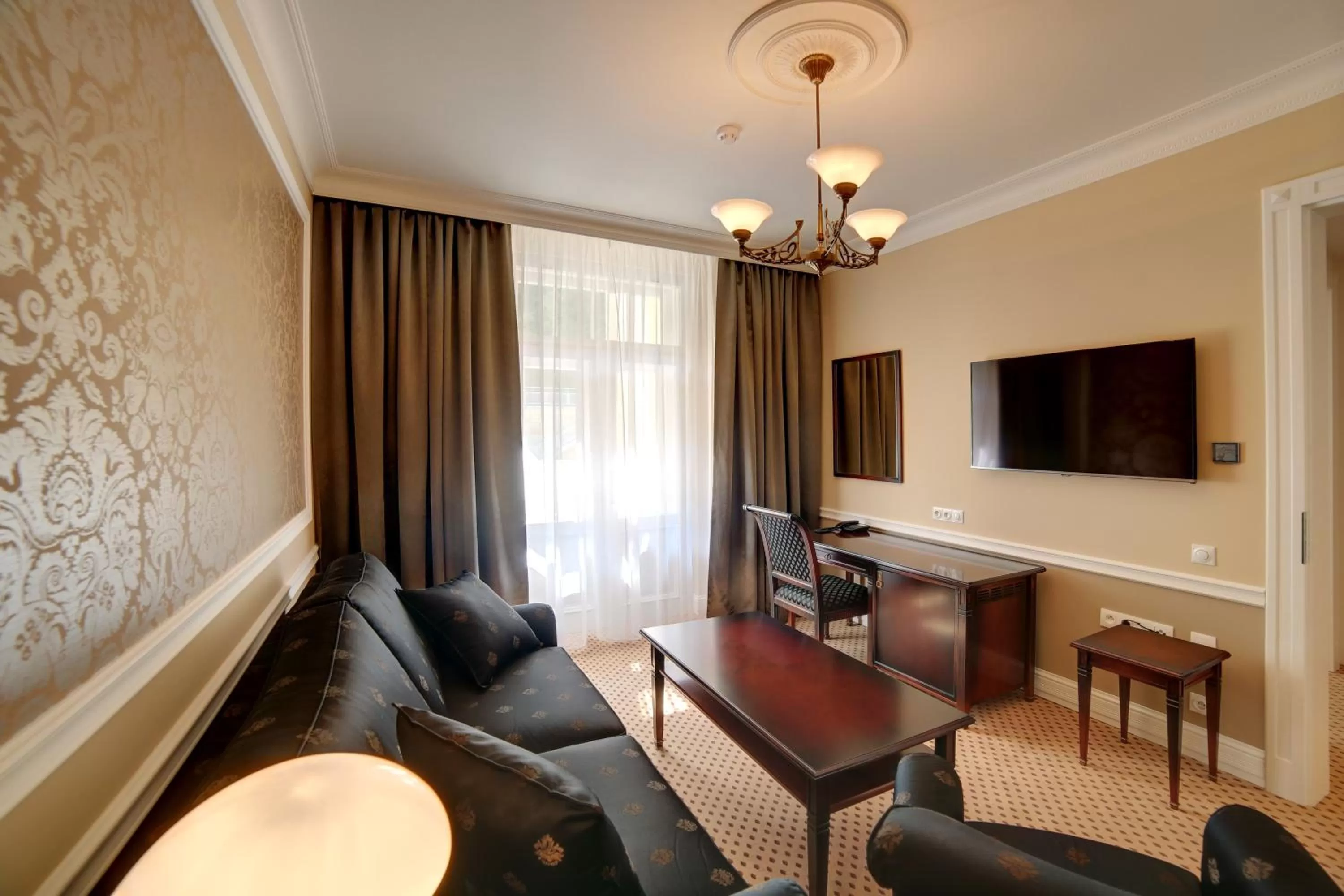 Living room in Luxury Spa Hotel Olympic Palace