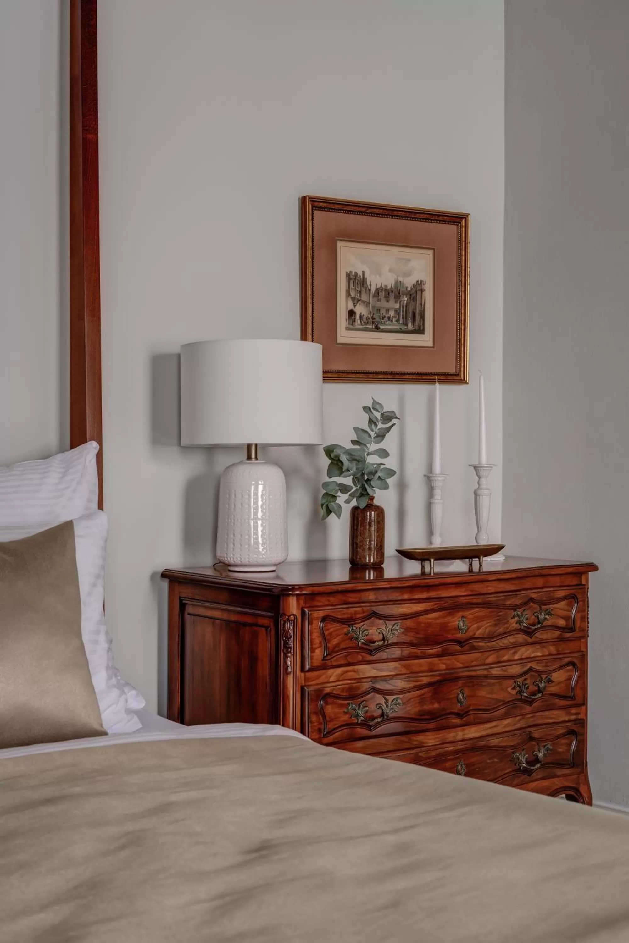 Bed in Hotel Nerudova 211