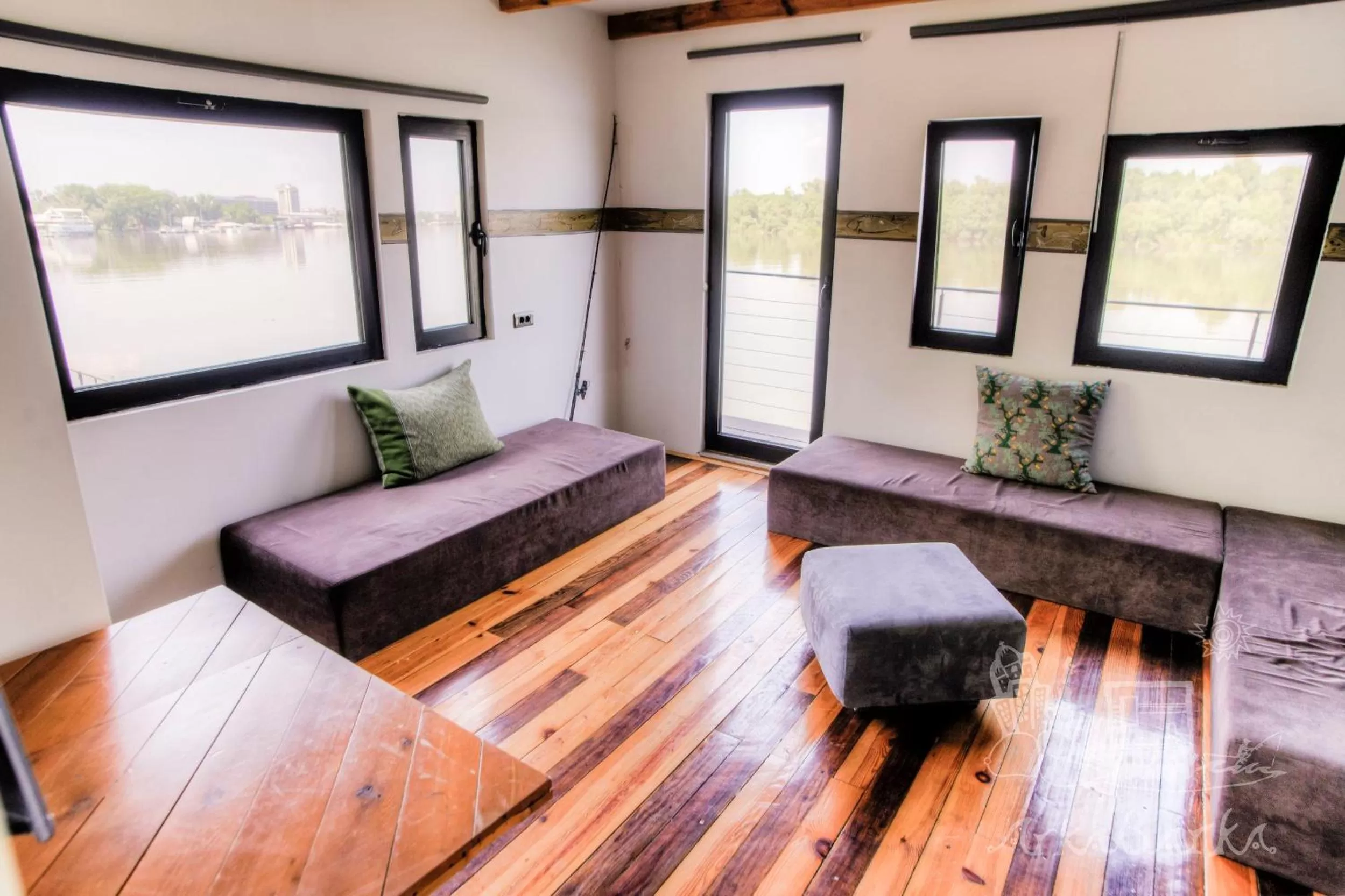 Spring, Bed in ArkaBarka 2- Floating Dream Rooms and Apartments