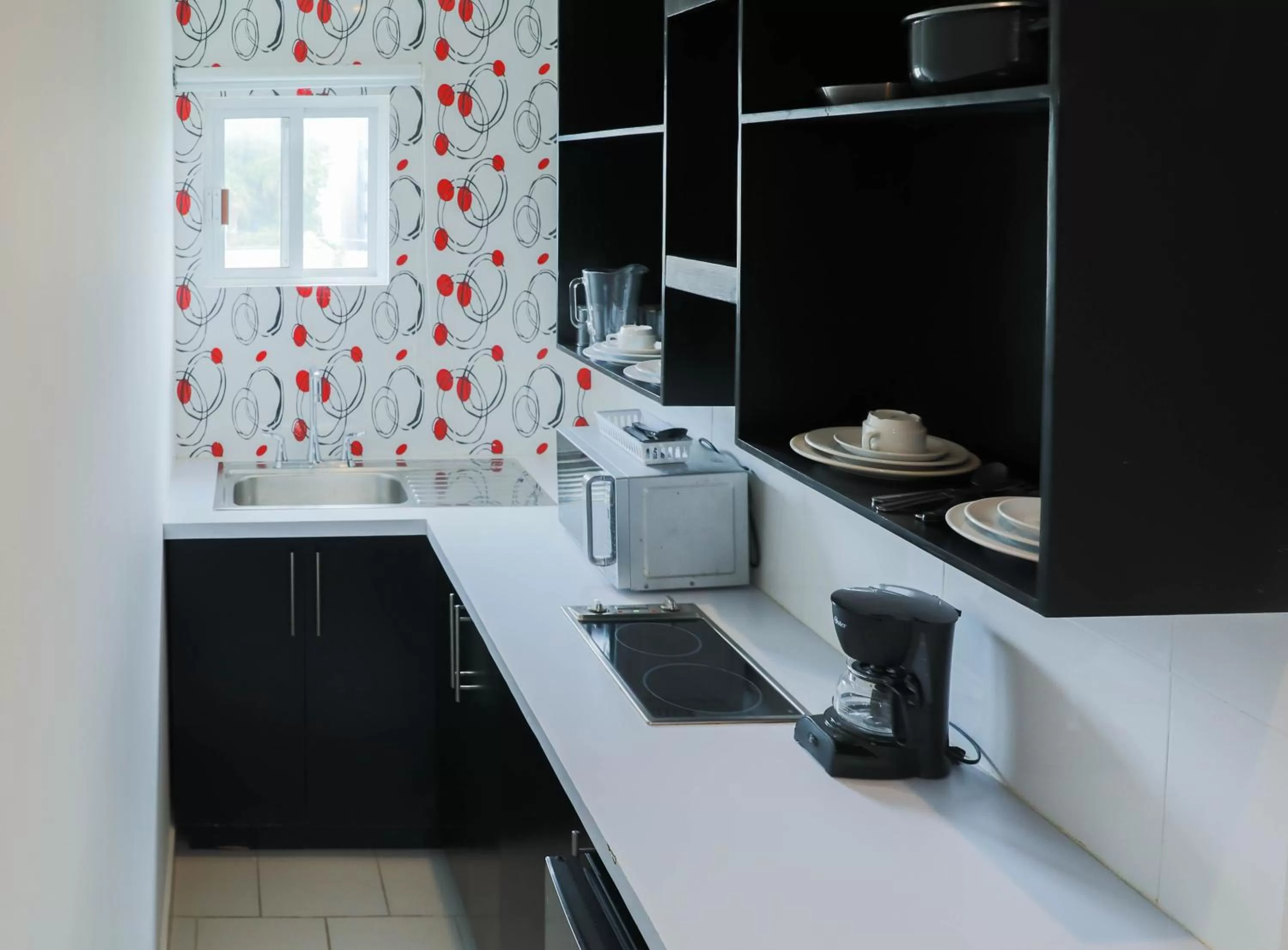 Kitchen or kitchenette in Hotel Colonial Playa del Carmen