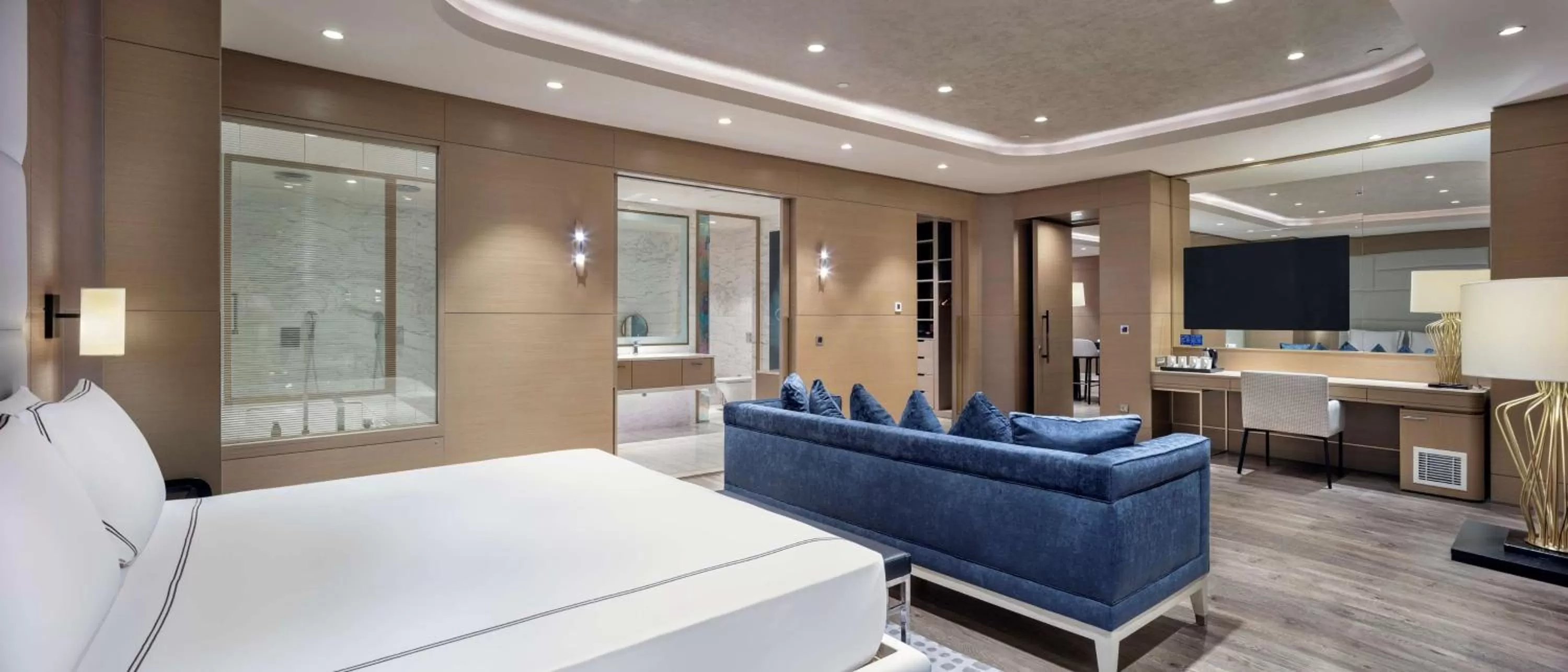 Bed in Hilton Istanbul Bakirkoy