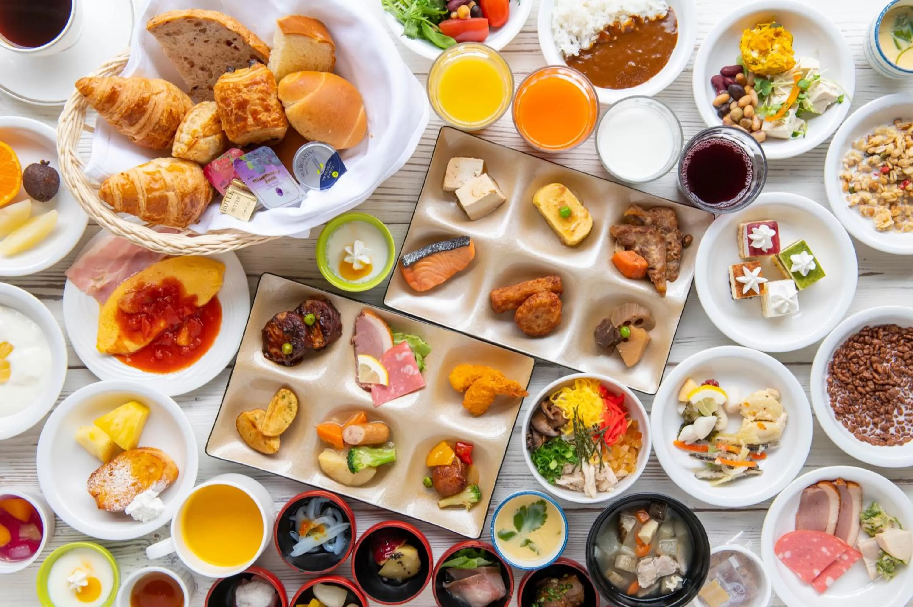 Food and drinks in La Vista Kirishima Hills