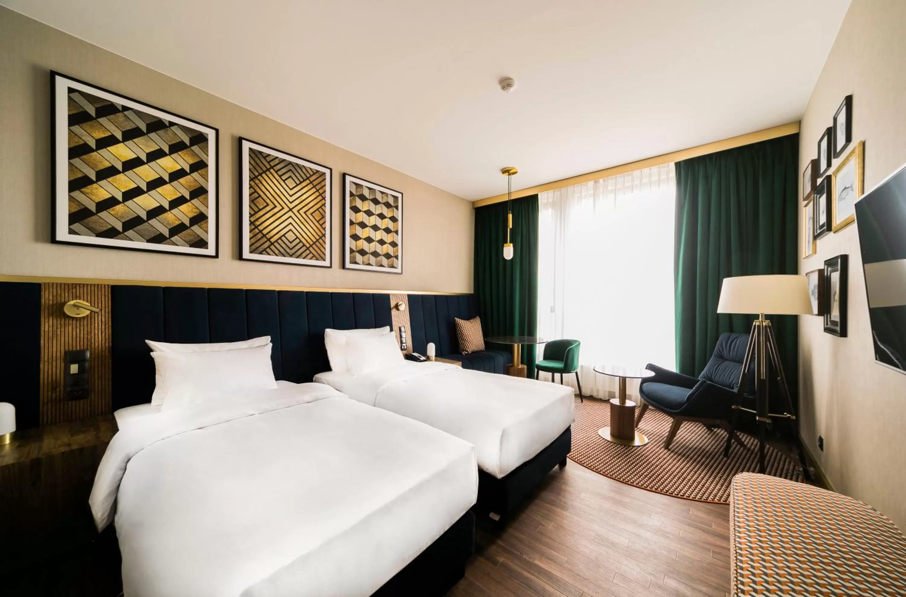 Photo of the whole room, Bed in Radisson Blu Hotel Sopot