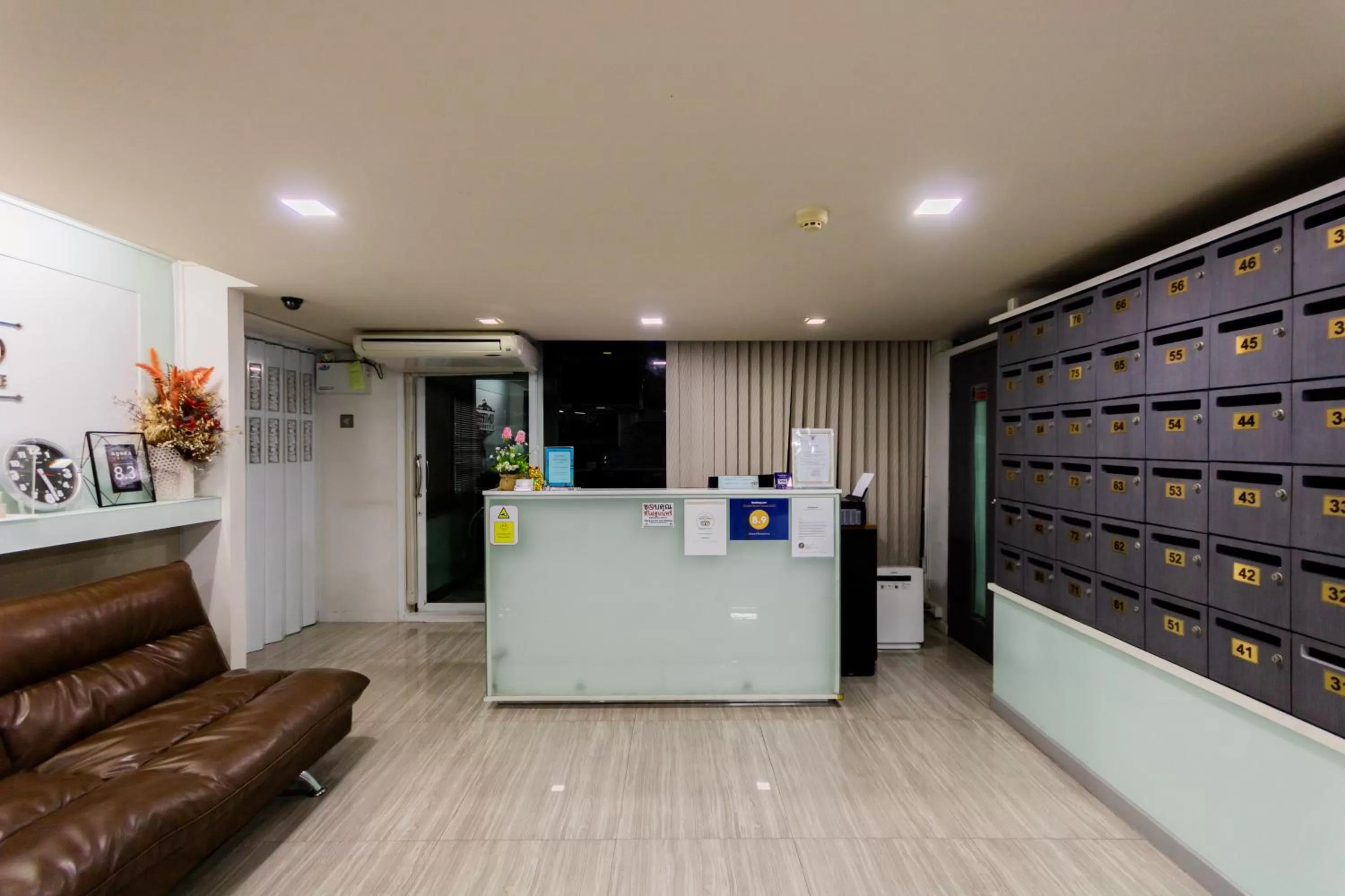 Lobby or reception in United Residence Ekamai Bangkok