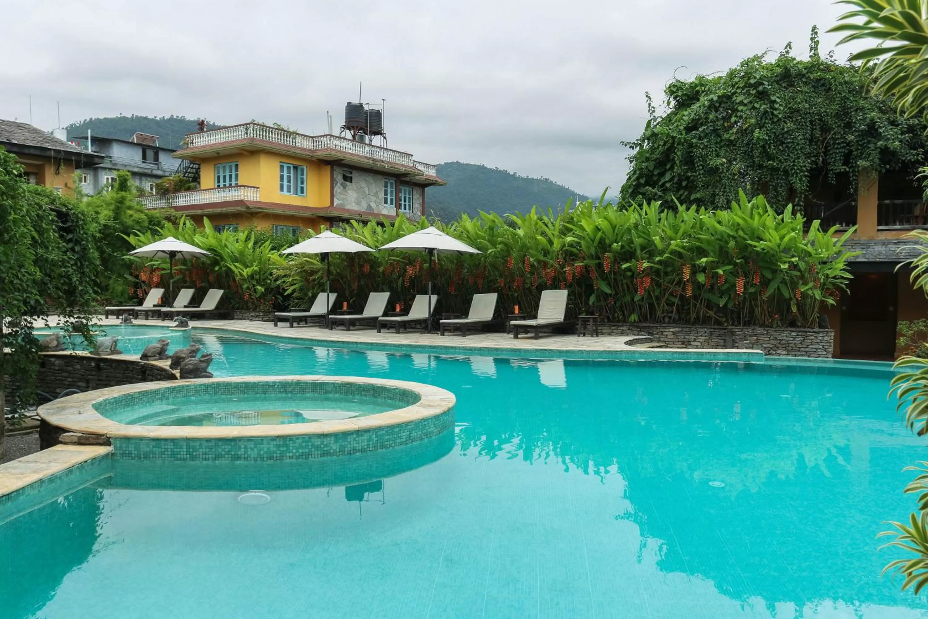 Property building in Temple Tree Resort & Spa, Pokhara