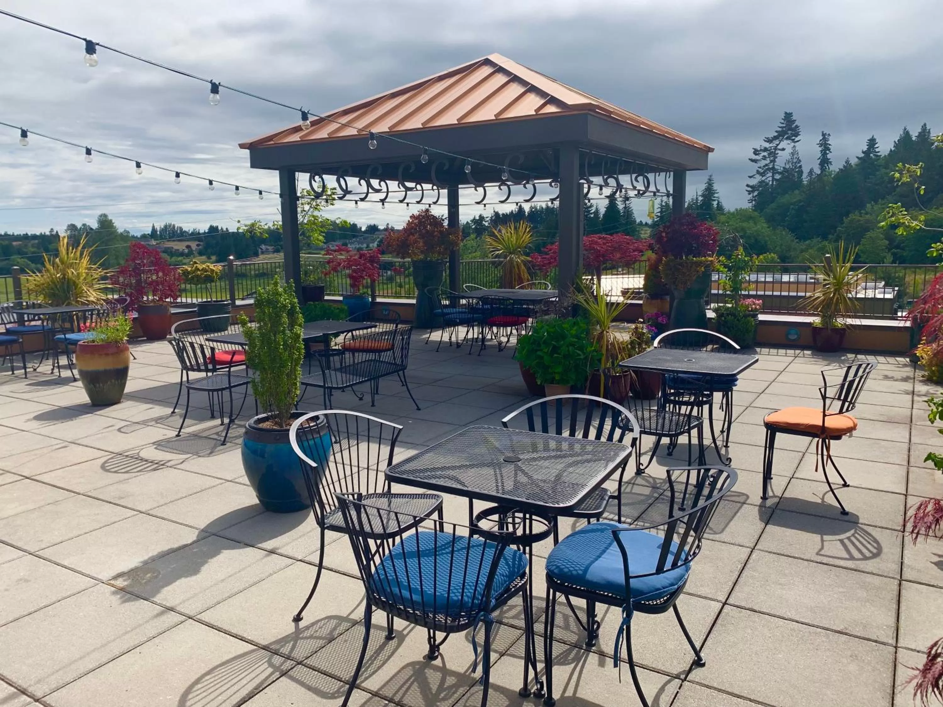 Patio in Holiday Inn Express Hotel & Suites North Sequim by IHG
