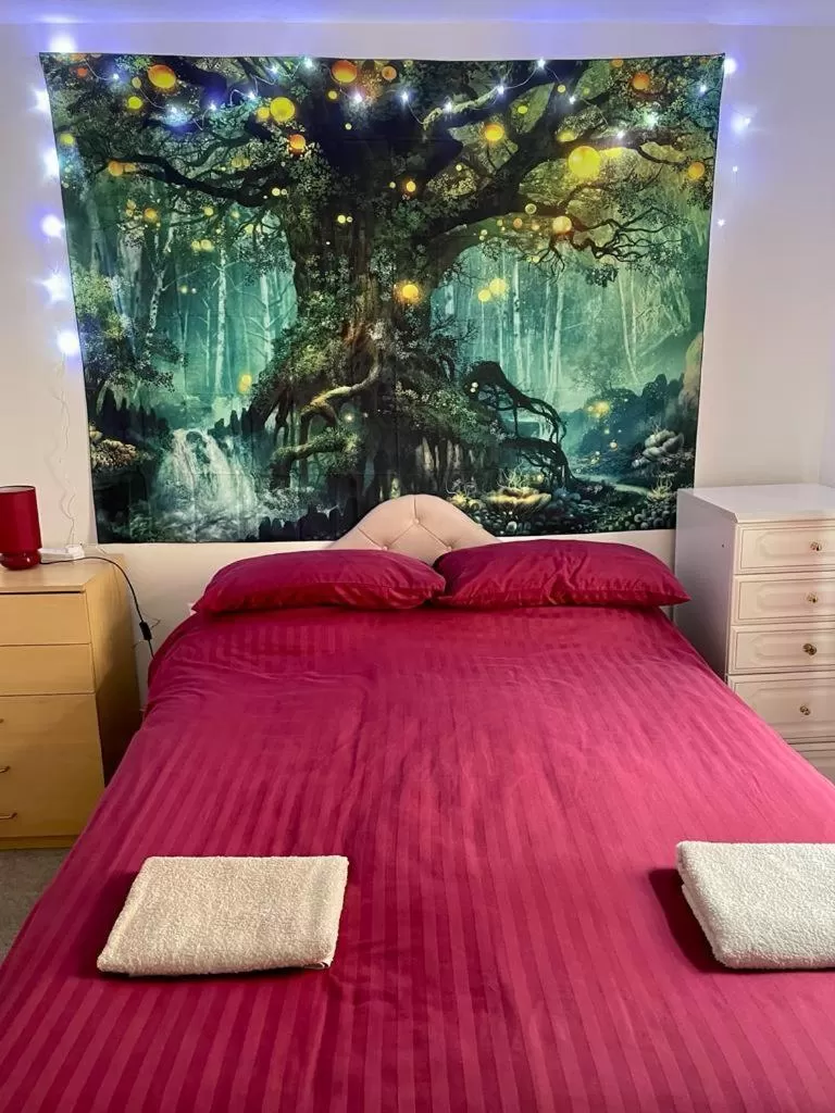 Bed in The Blue Moon