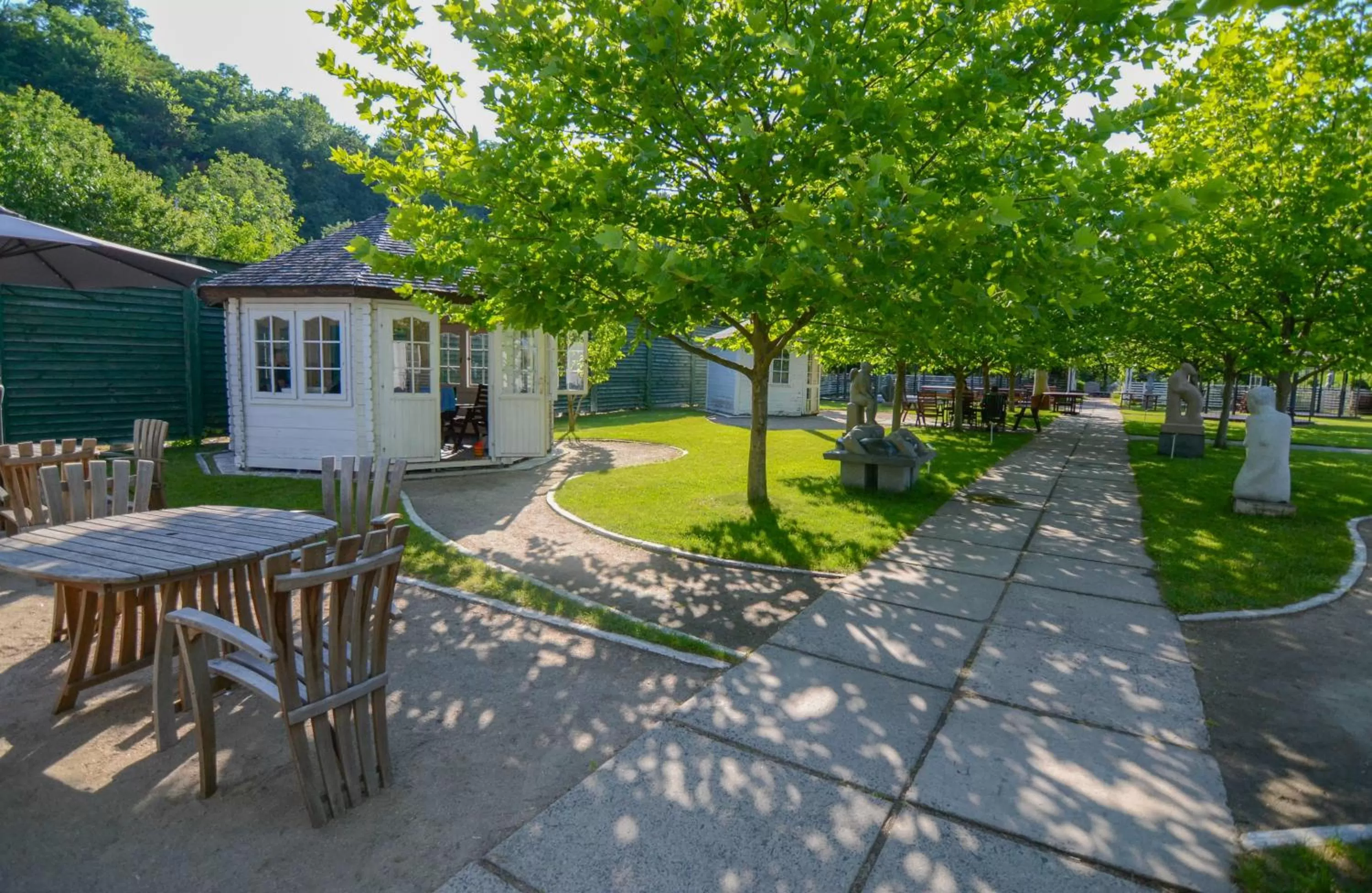Garden in Knyazha Hora Hotel