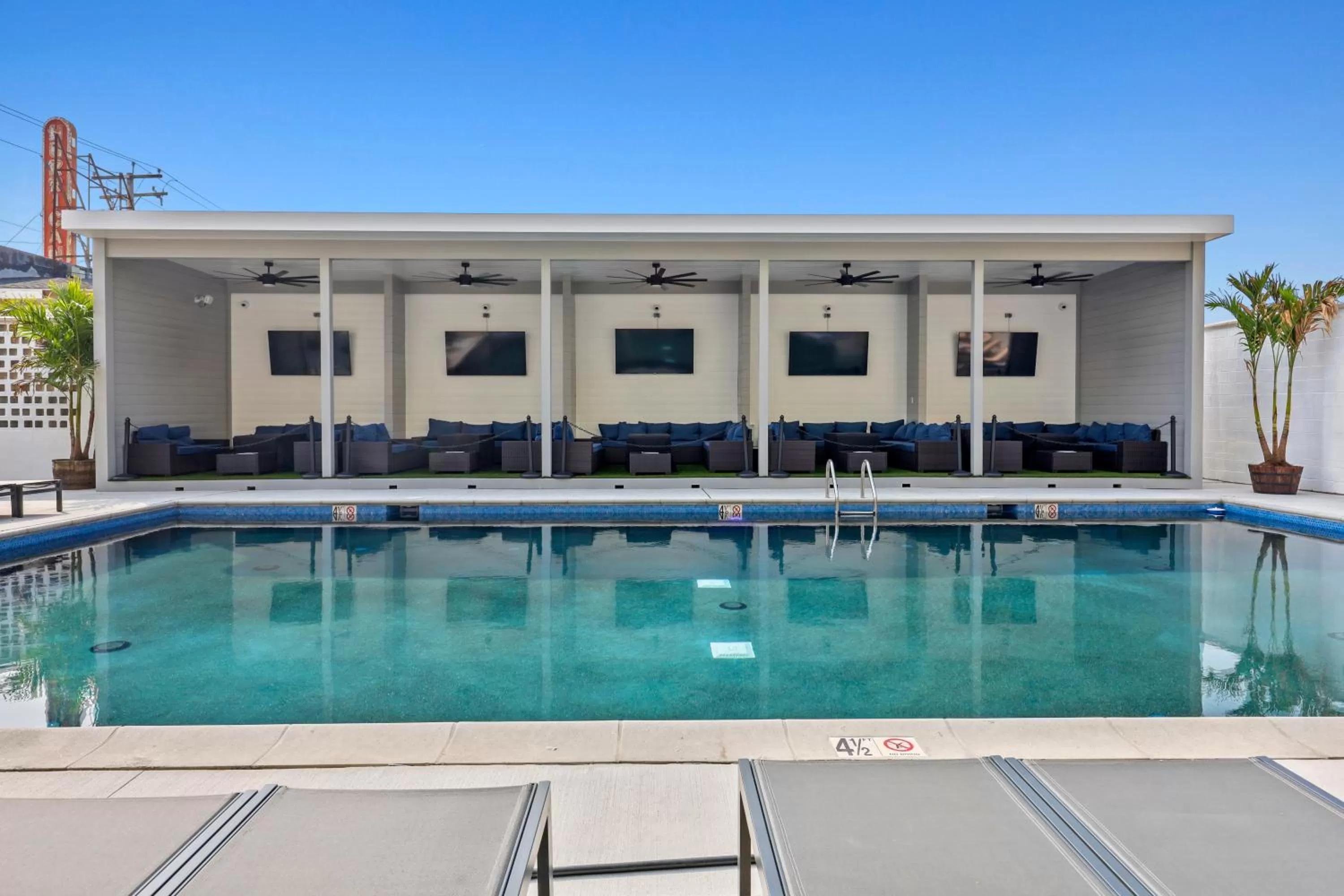 Patio in Seaport Suites