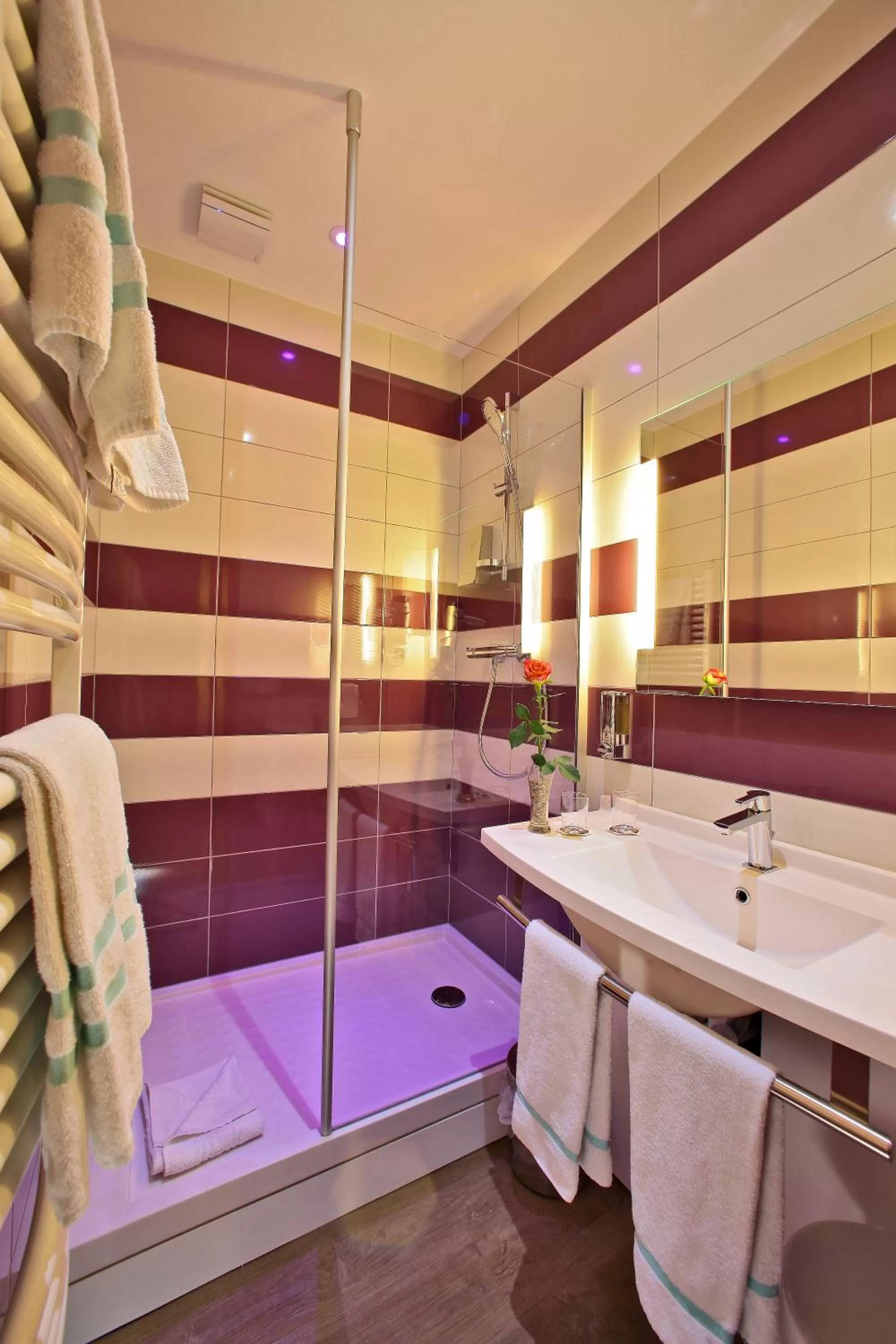 Shower in The Originals City - Hôtel Saint-Martial, Limoges Centre