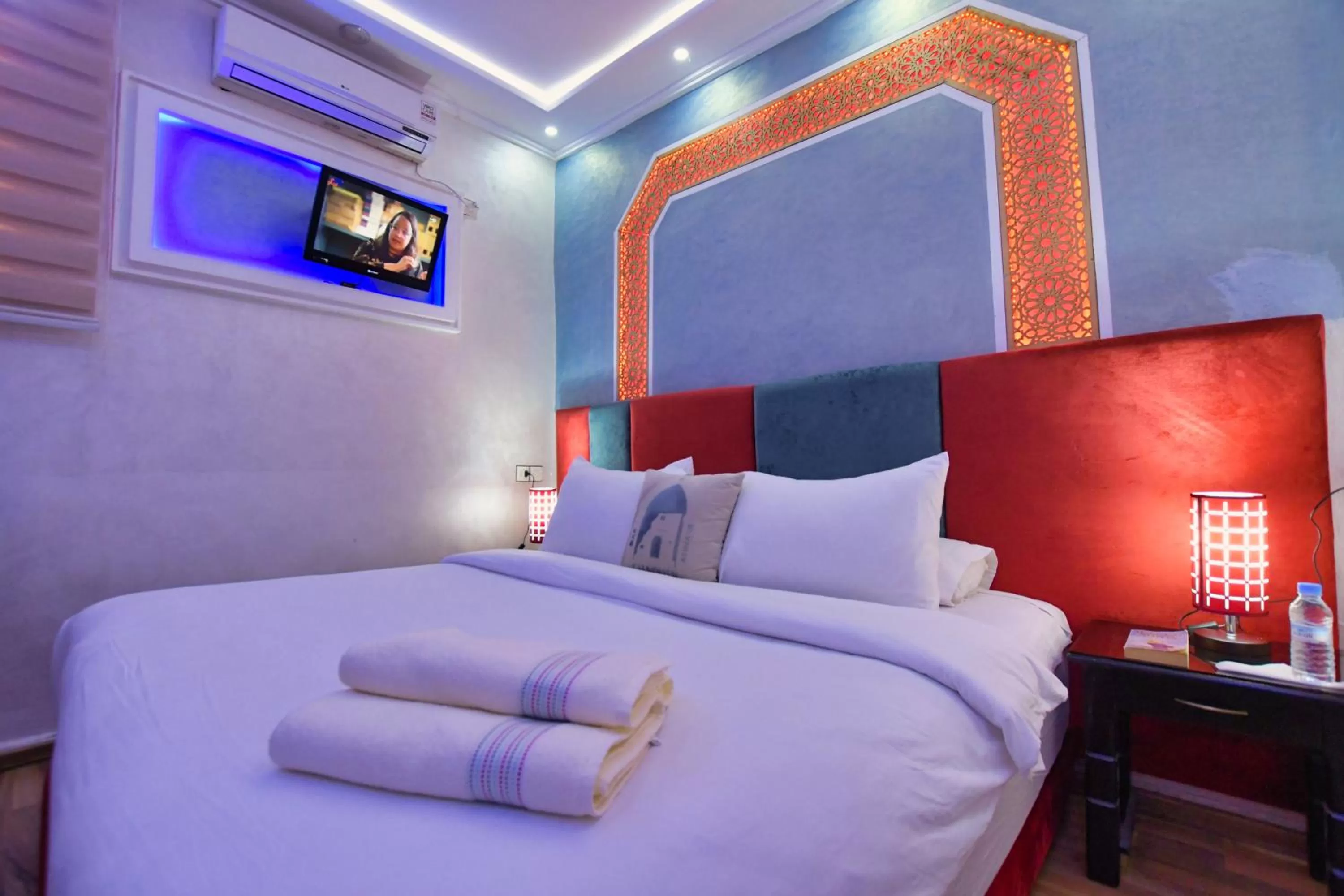 Bed in Hotel Dar Annasr