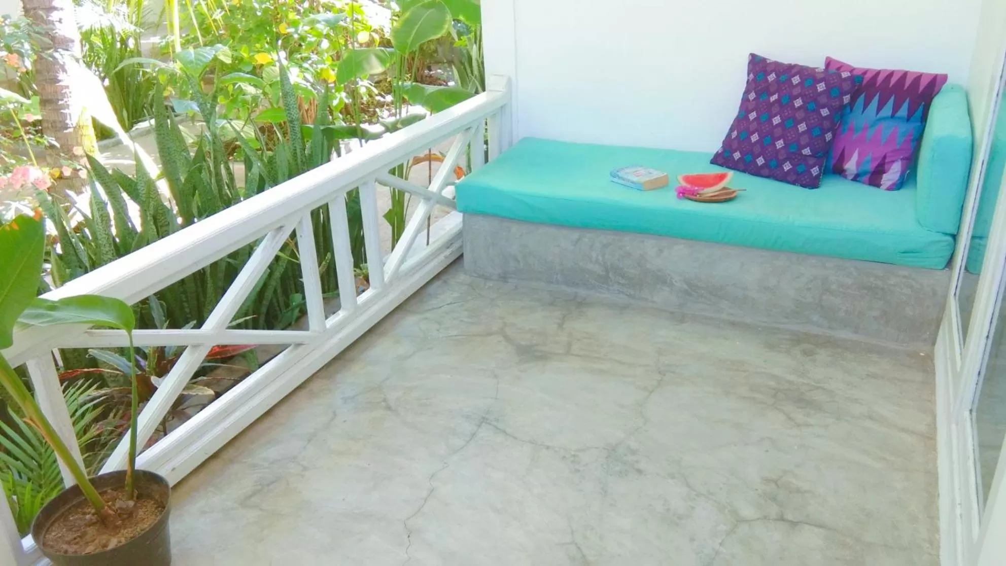 Balcony/Terrace in Café des Arts Gili Air