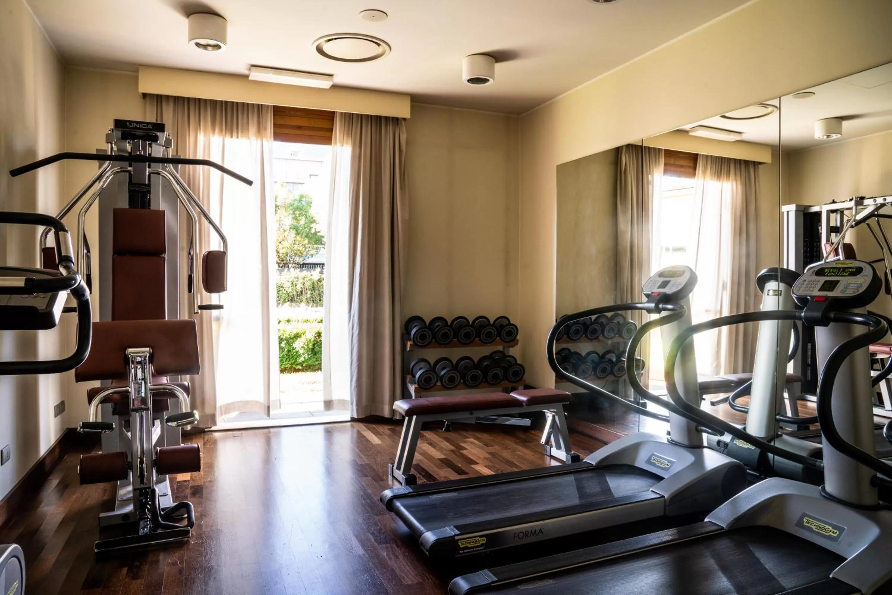 Fitness centre/facilities in Litta Palace Milano