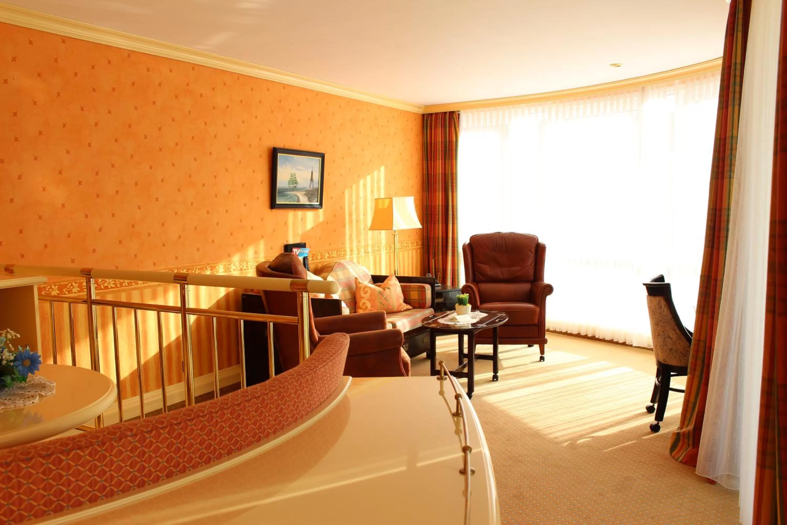 Living room in Hotel Strandperle