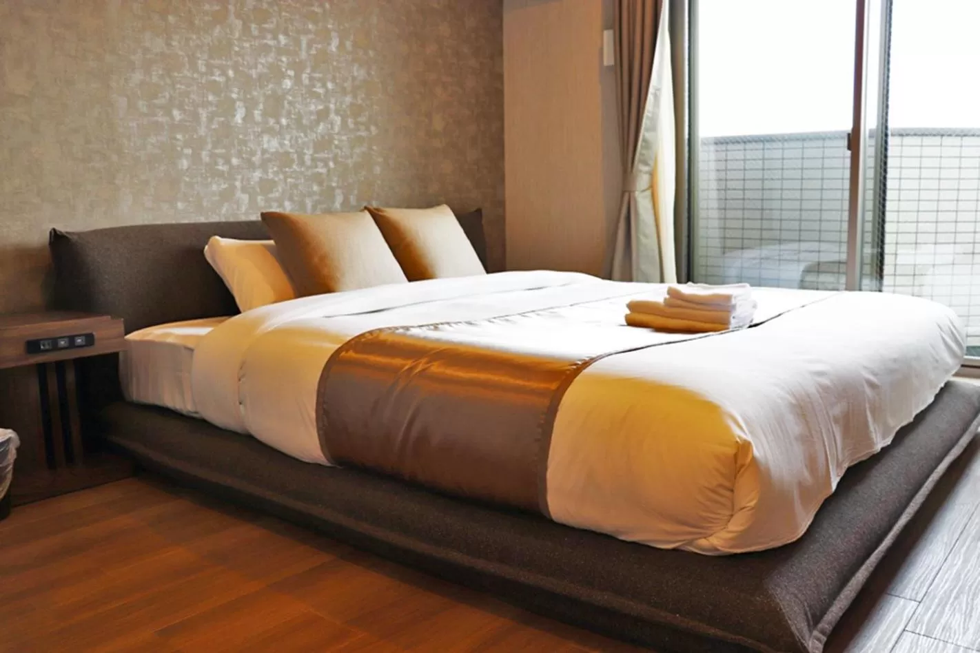 Bed in Ostay Vermillion Namba