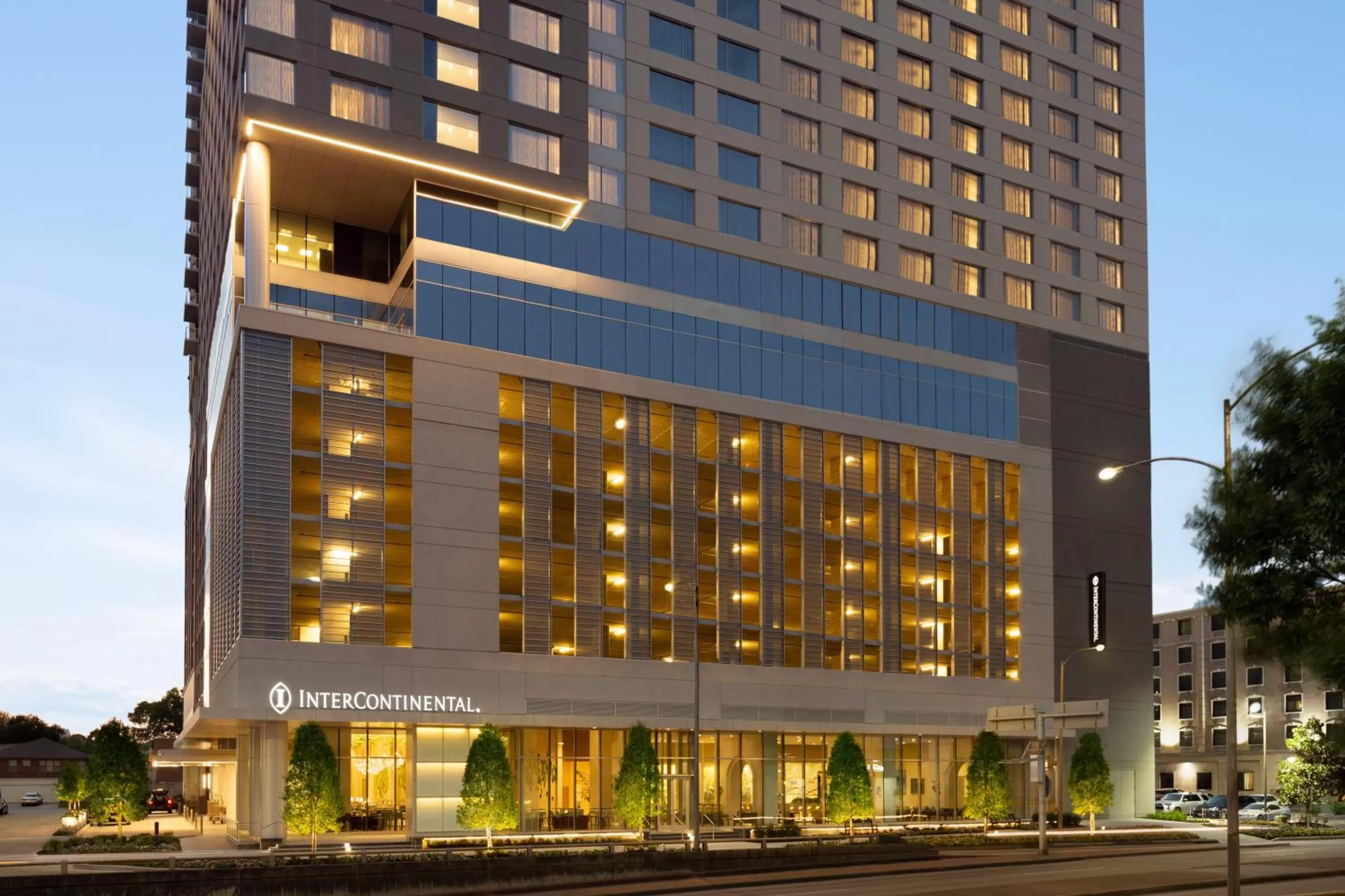 Property building in InterContinental Houston by IHG