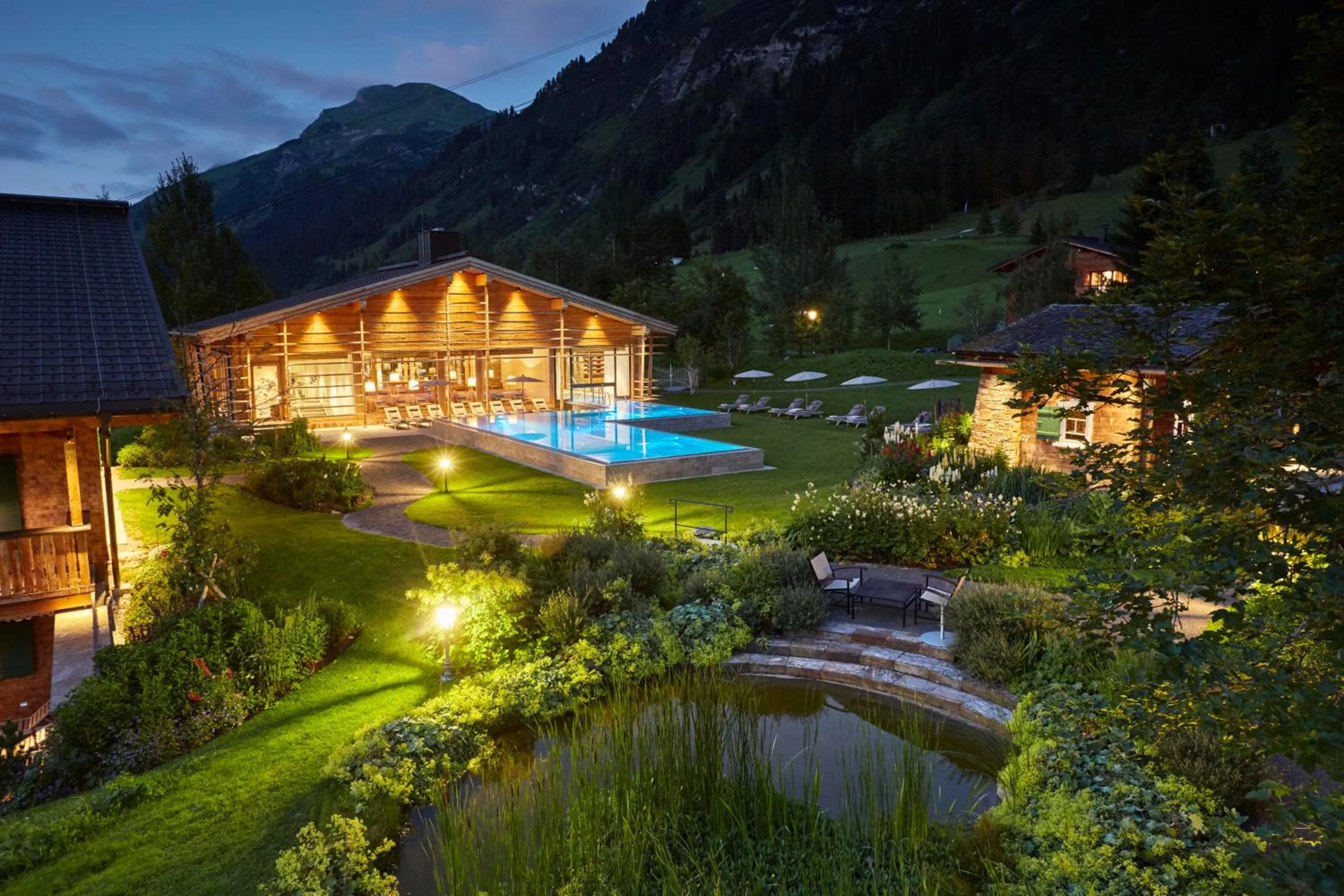 Swimming pool in Post Lech Arlberg