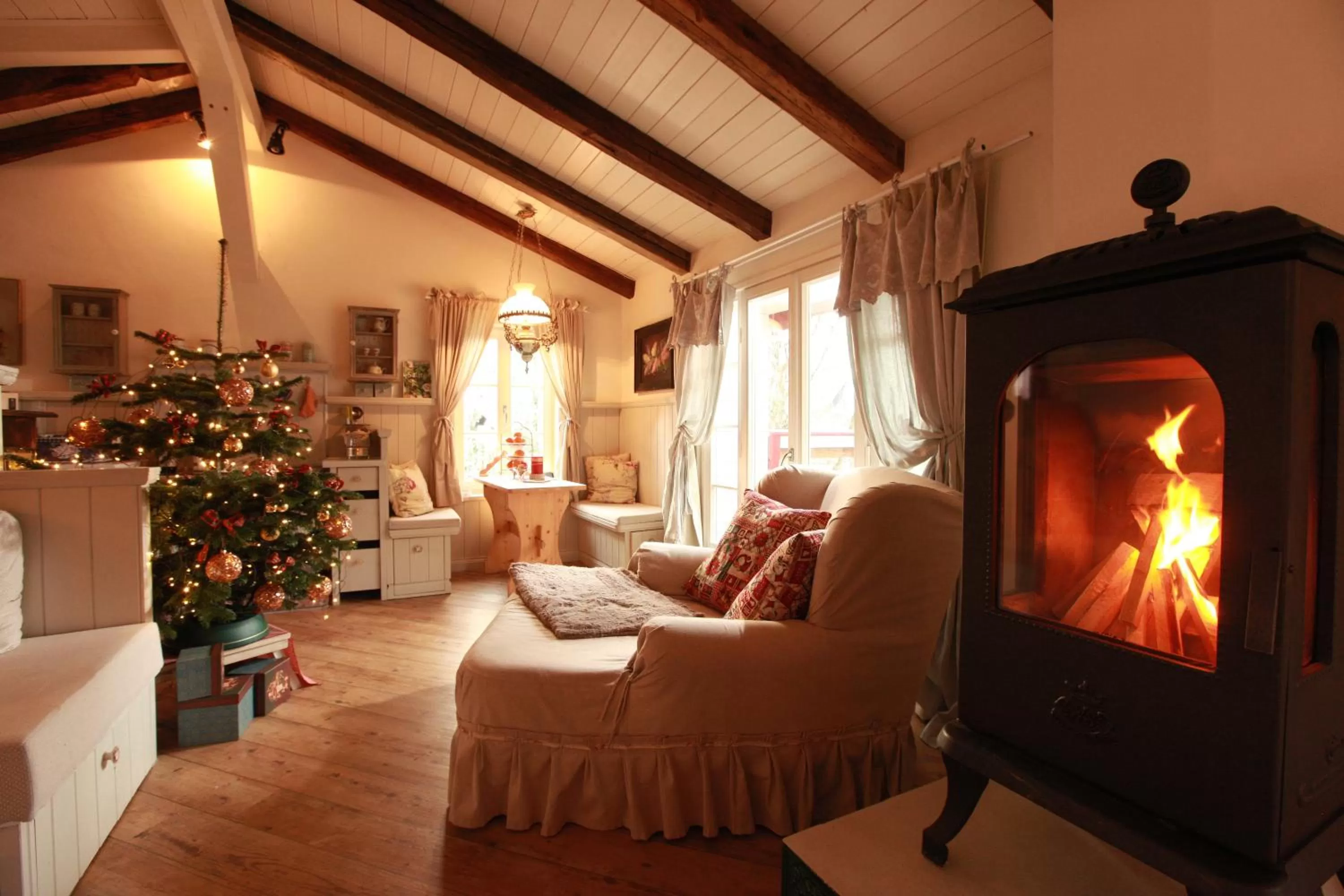 Living room, Seating Area in Weißt Du noch - Gästehäuser & Suiten
