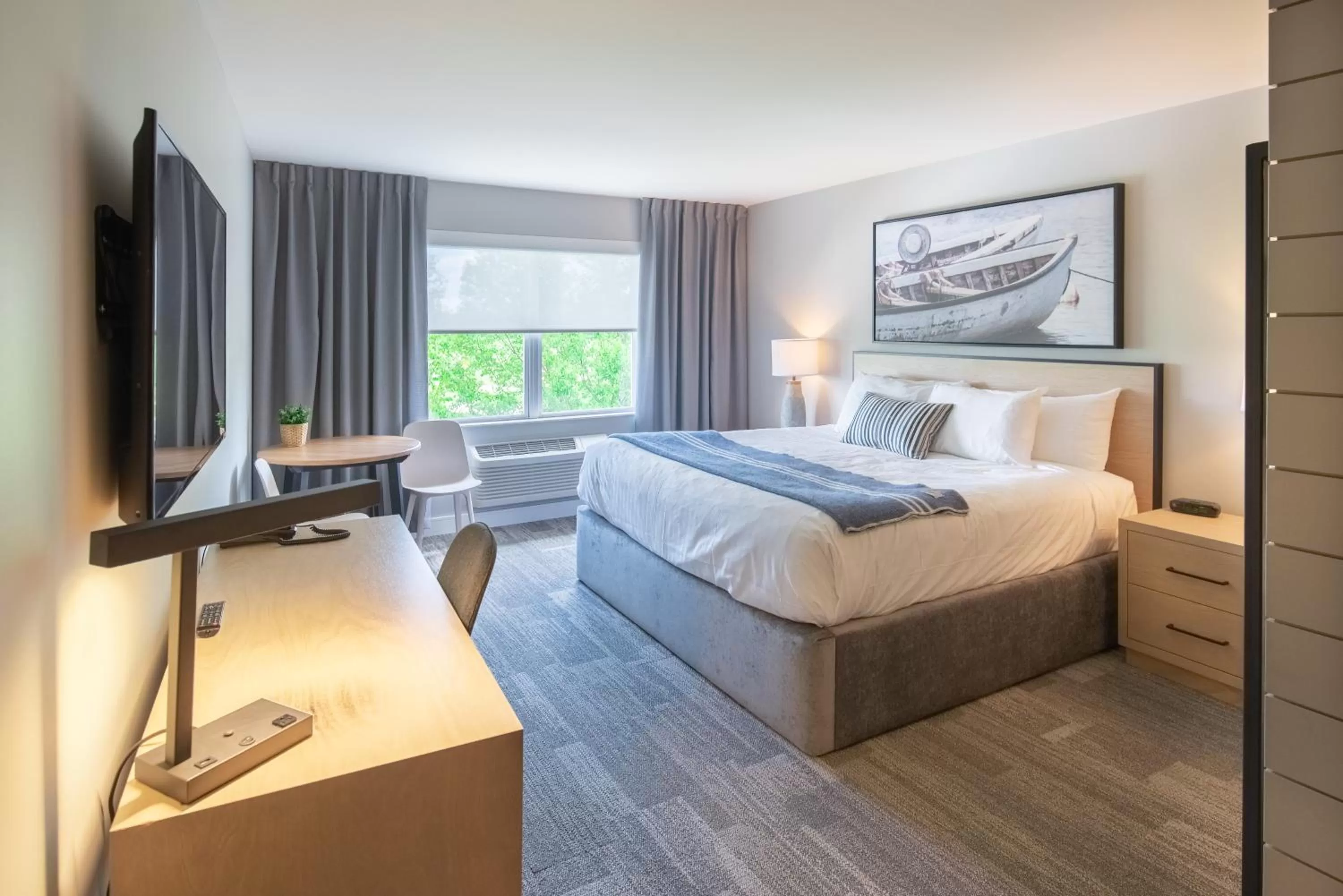 Bed in Mill River Resort