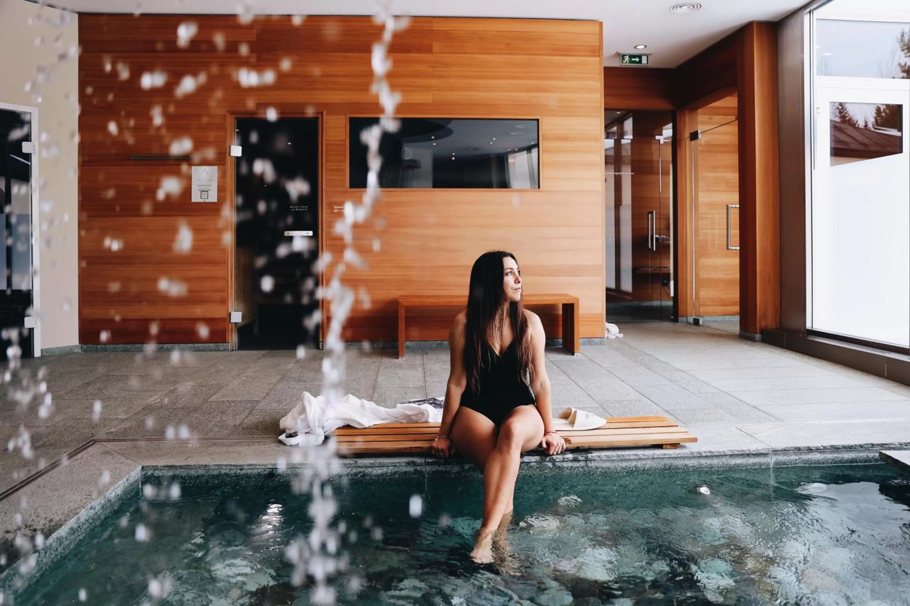 Spa and wellness centre/facilities in Hotel Steinbock Pontresina