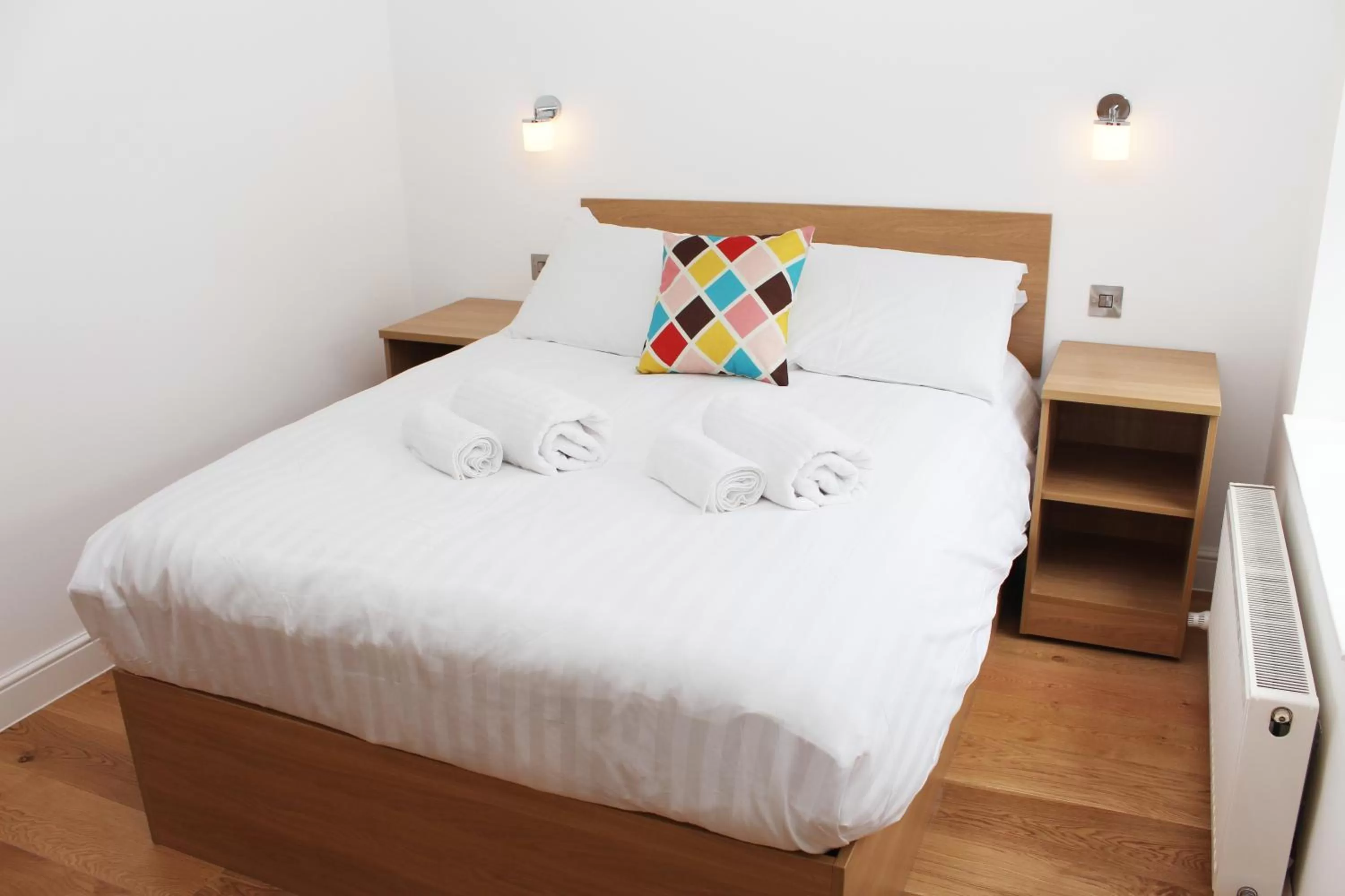 Bed in Flexistay Leicester Gable Aparthotel