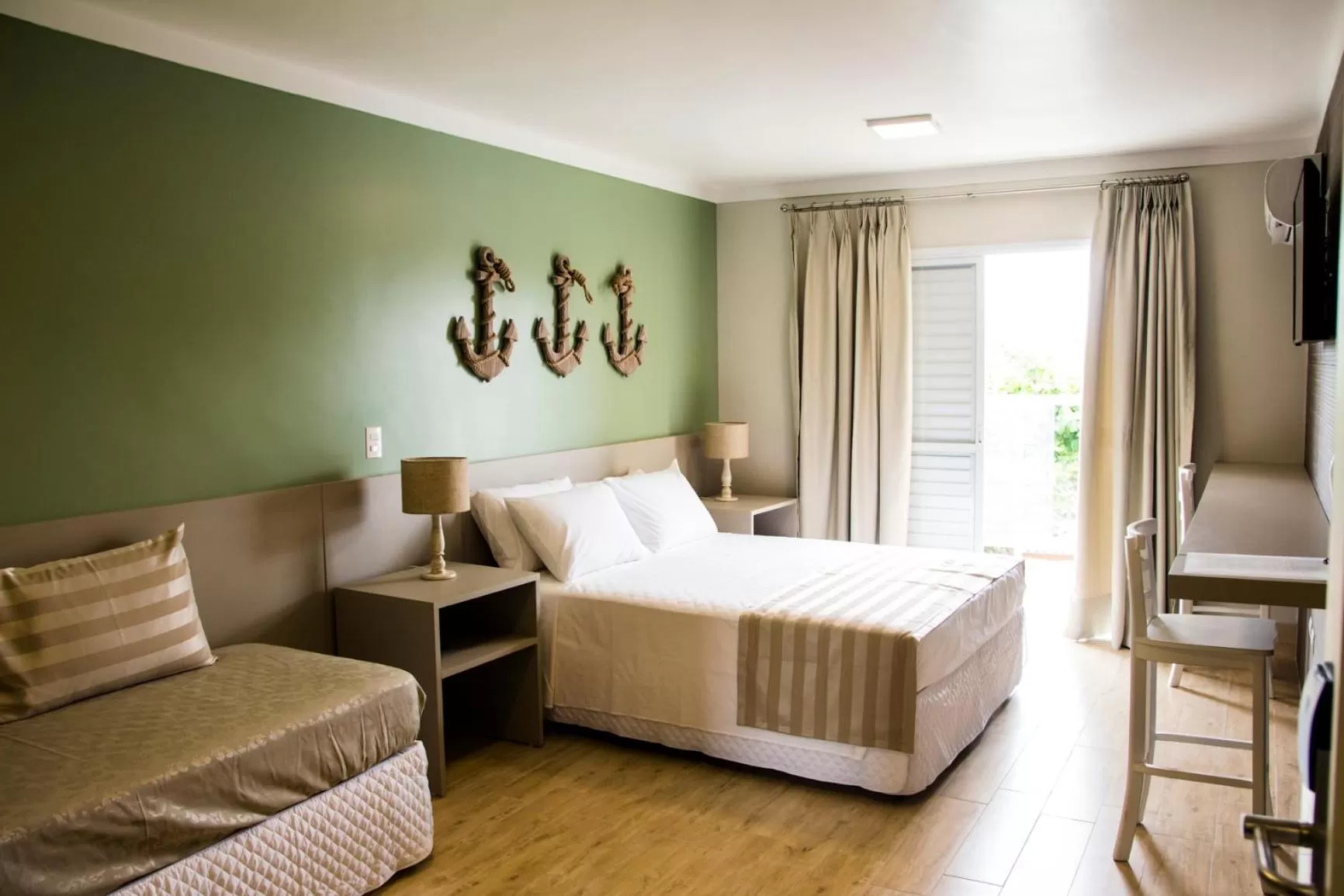 Bed in Pousada Villa Di Enzo