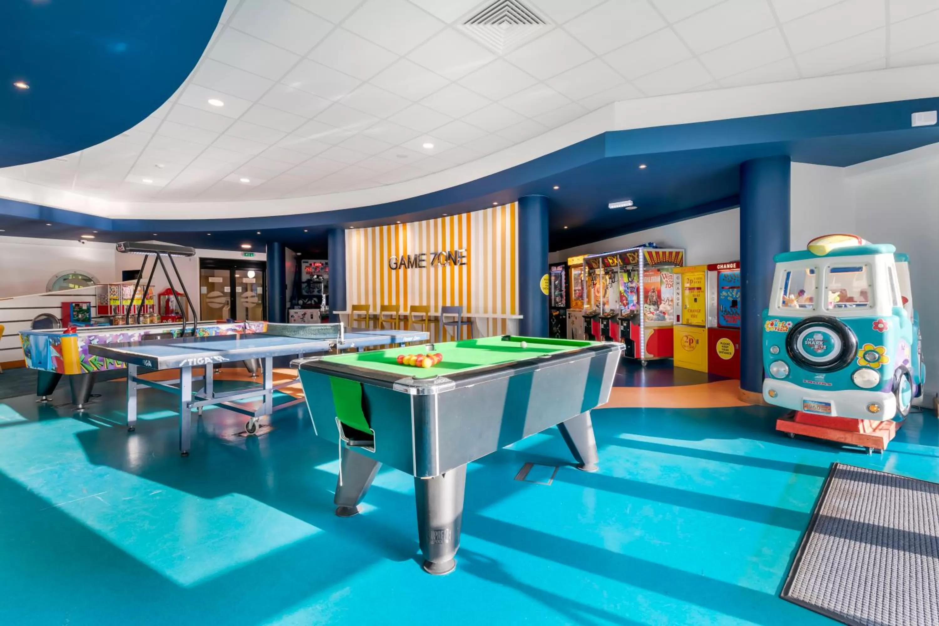 Game Room in Pine Lake Resort