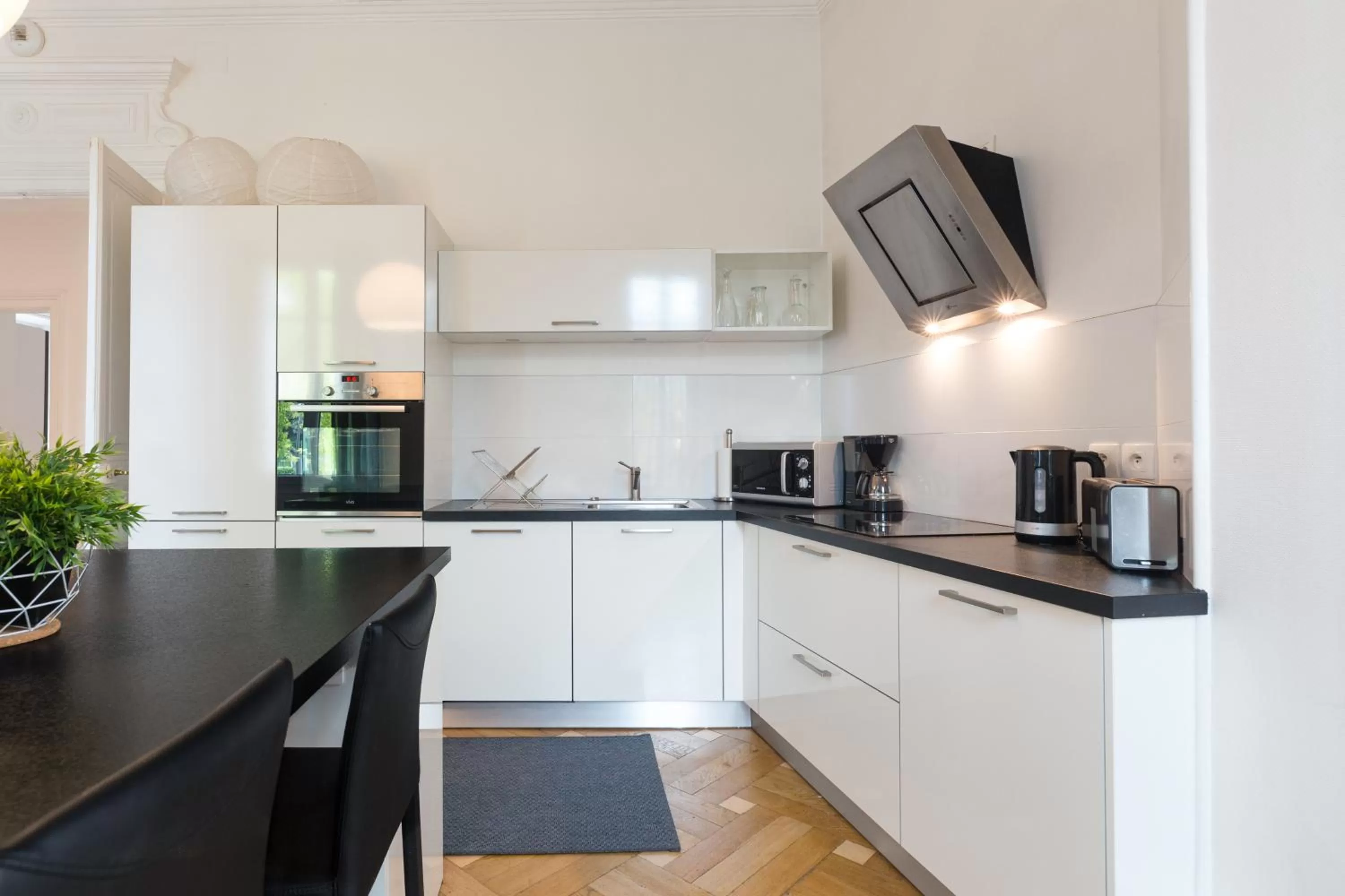 Kitchen or kitchenette in Appartement Luxueux Centre Ville