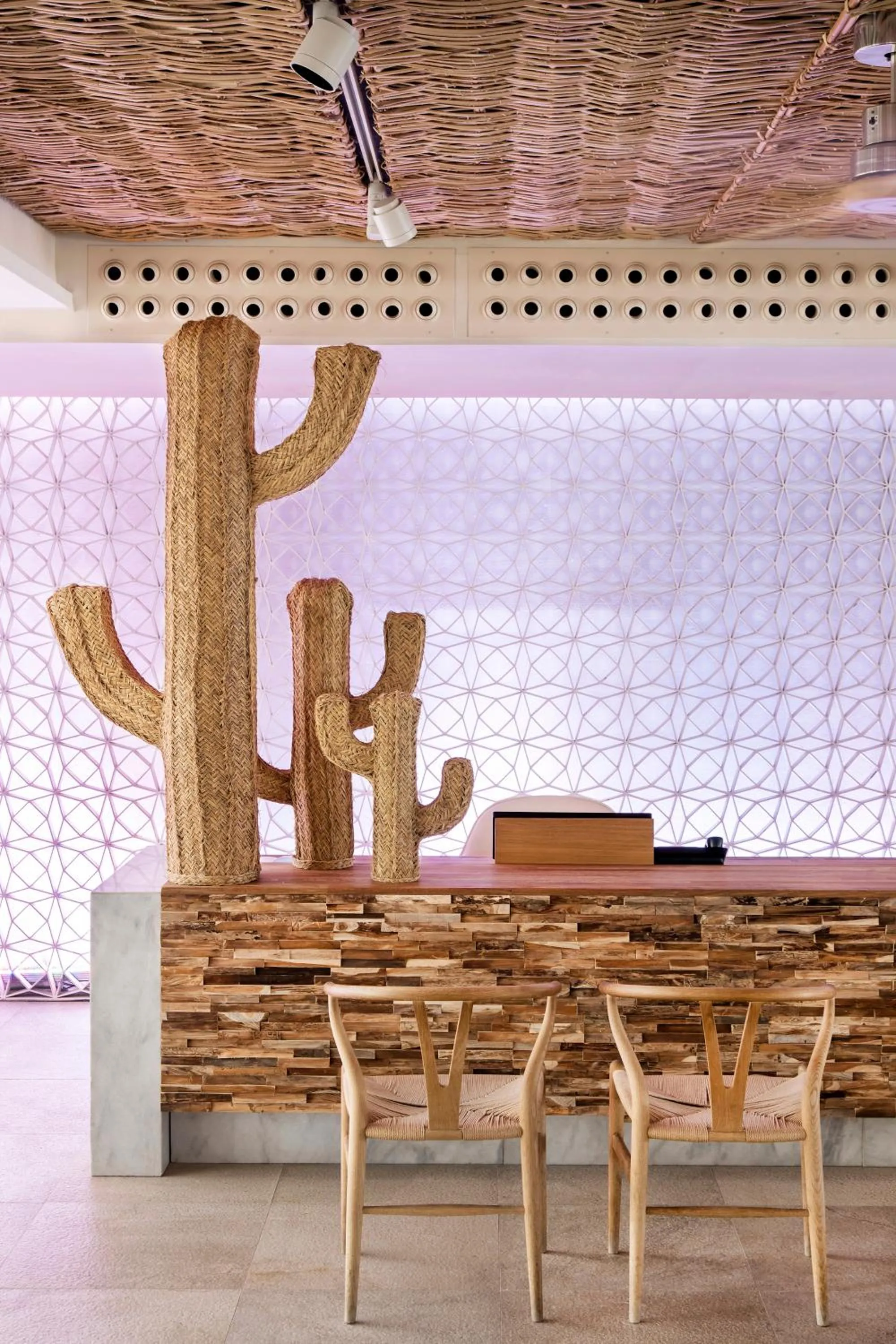 Lobby or reception in ME Ibiza - The Leading Hotels of the World