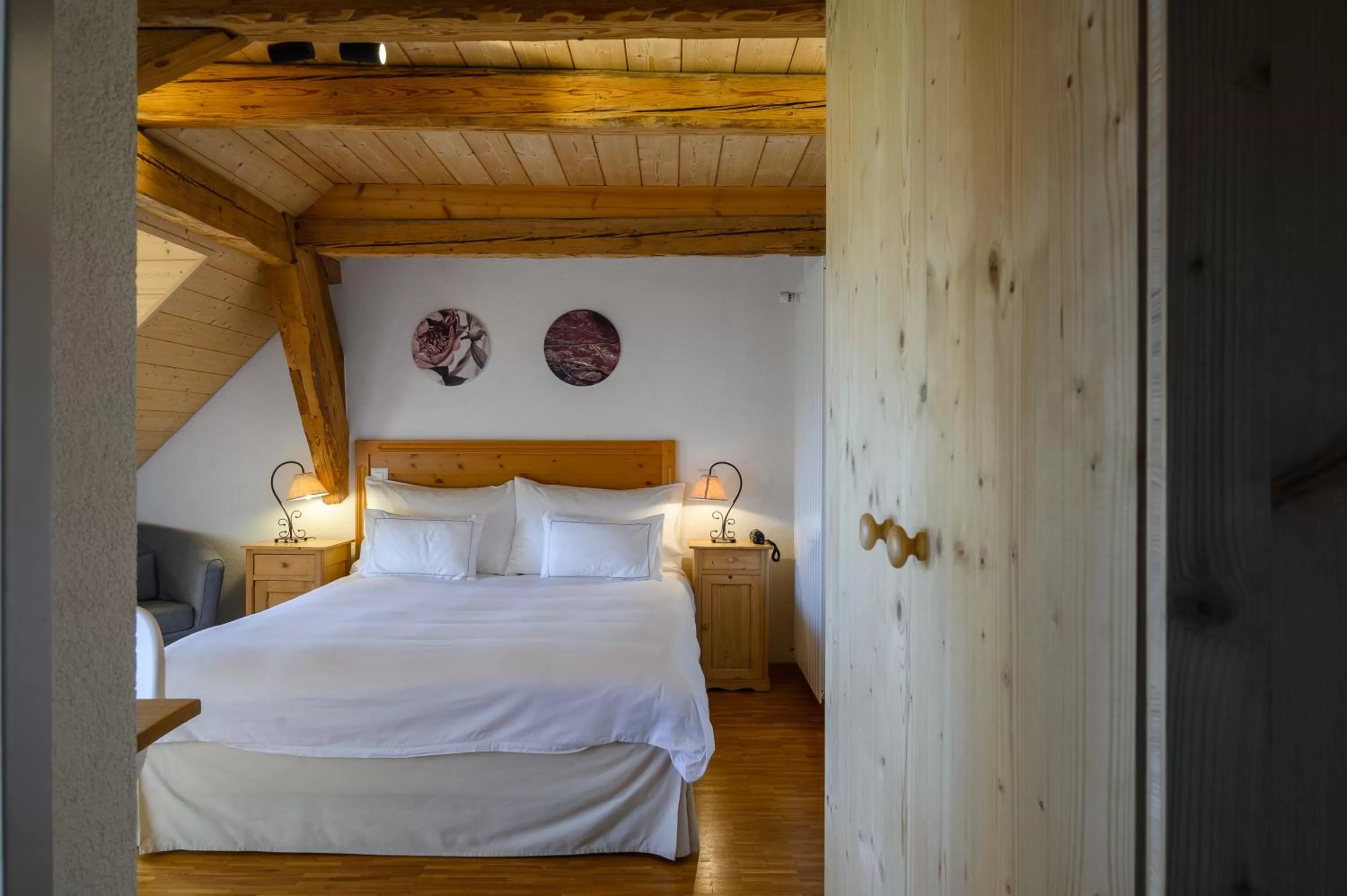 Bed in Les Montagnards