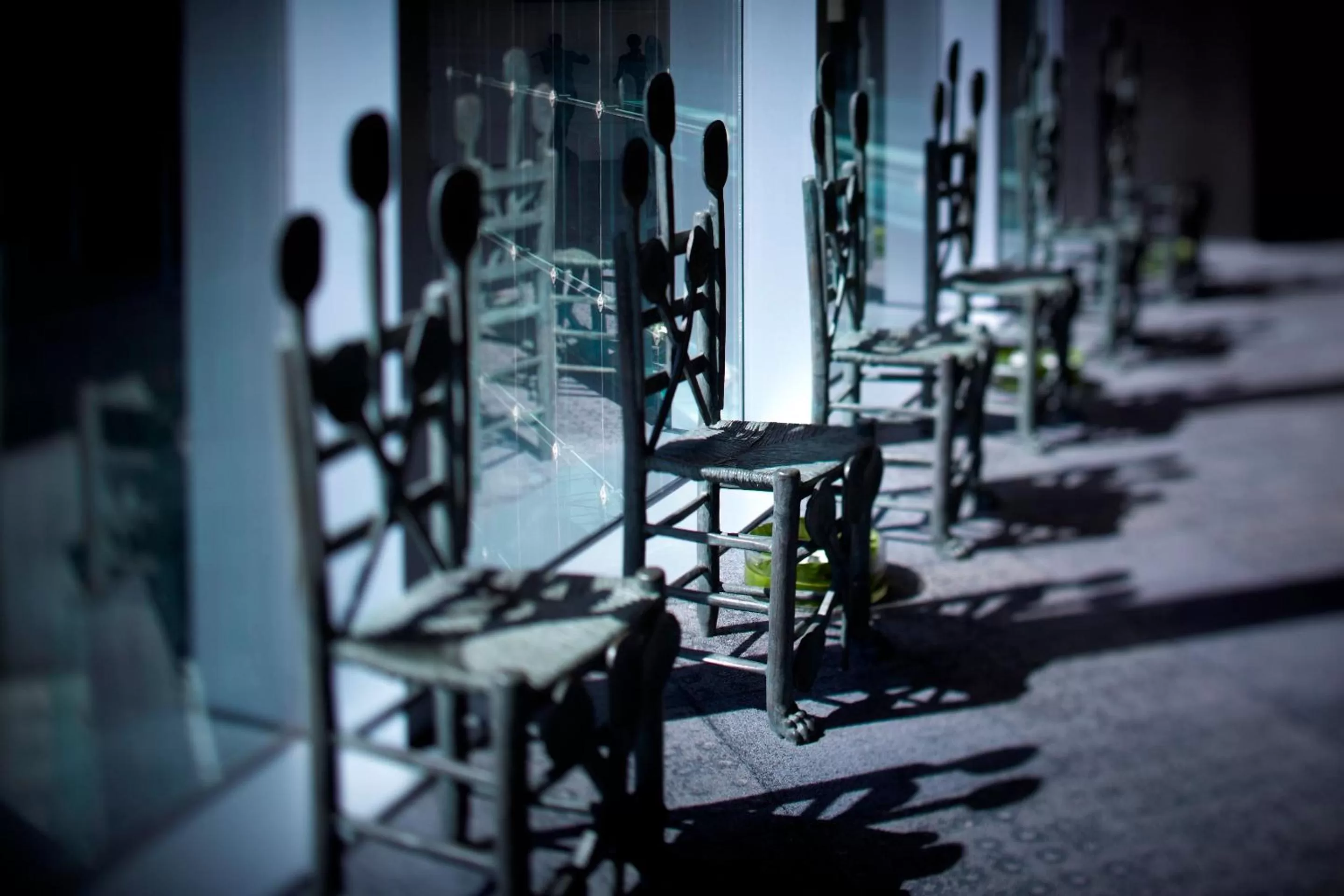 Decorative detail in Hotel Éclat Beijing