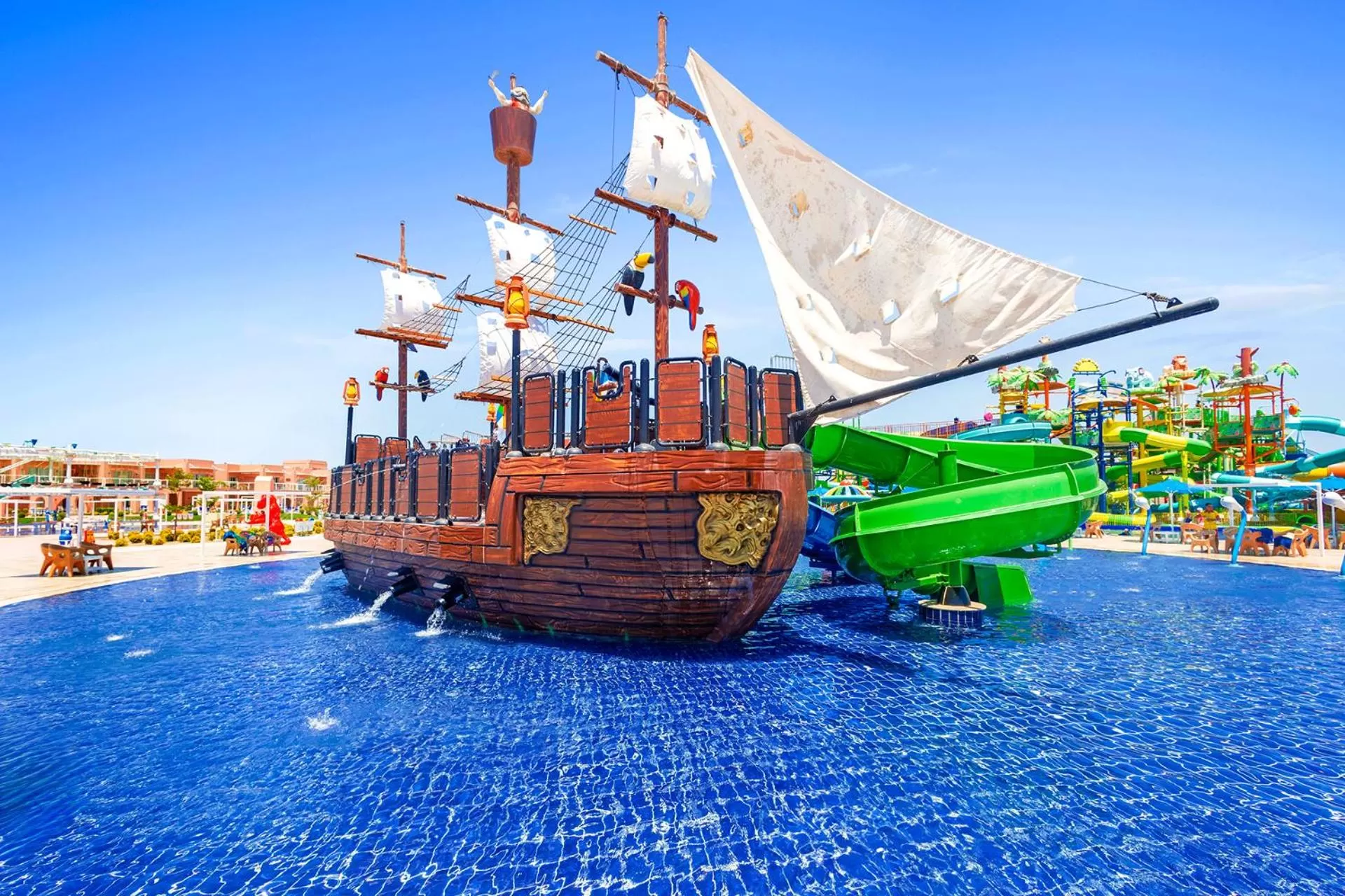 Aqua park in Neverland City Hurghada - Pickalbatros