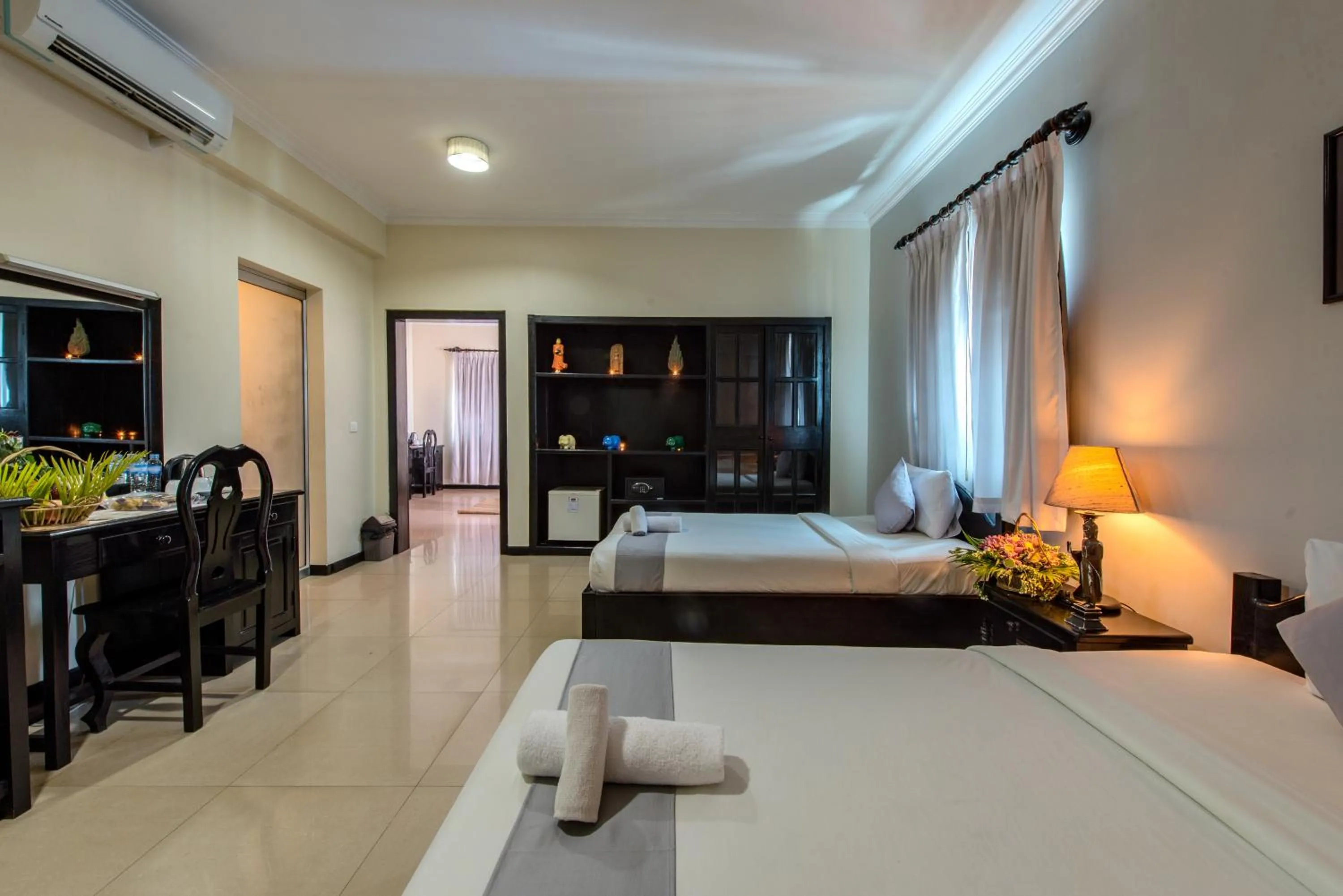 Photo of the whole room, Bed in Angkor Panoramic Boutique Hotel