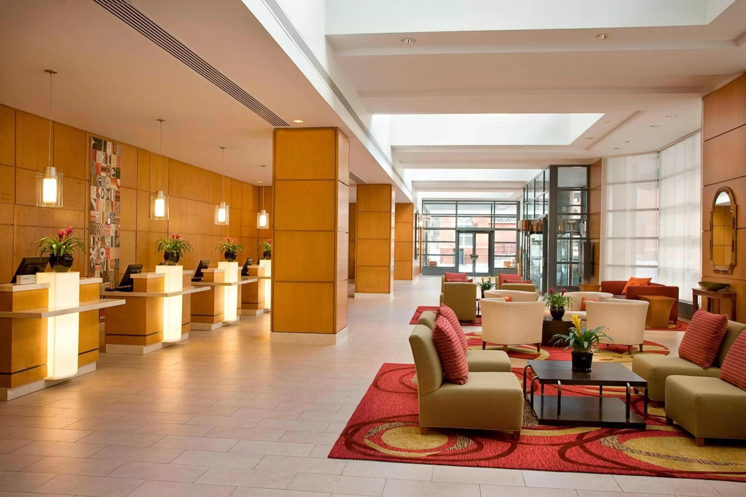 Lobby or reception in Marriott Downtown at CF Toronto Eaton Centre