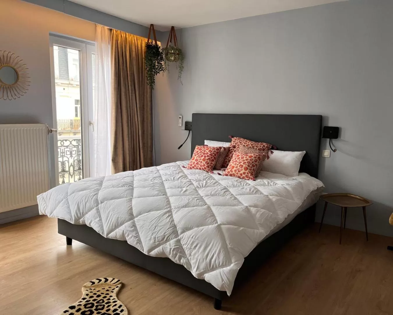 Bed in Hôtel La Pièce