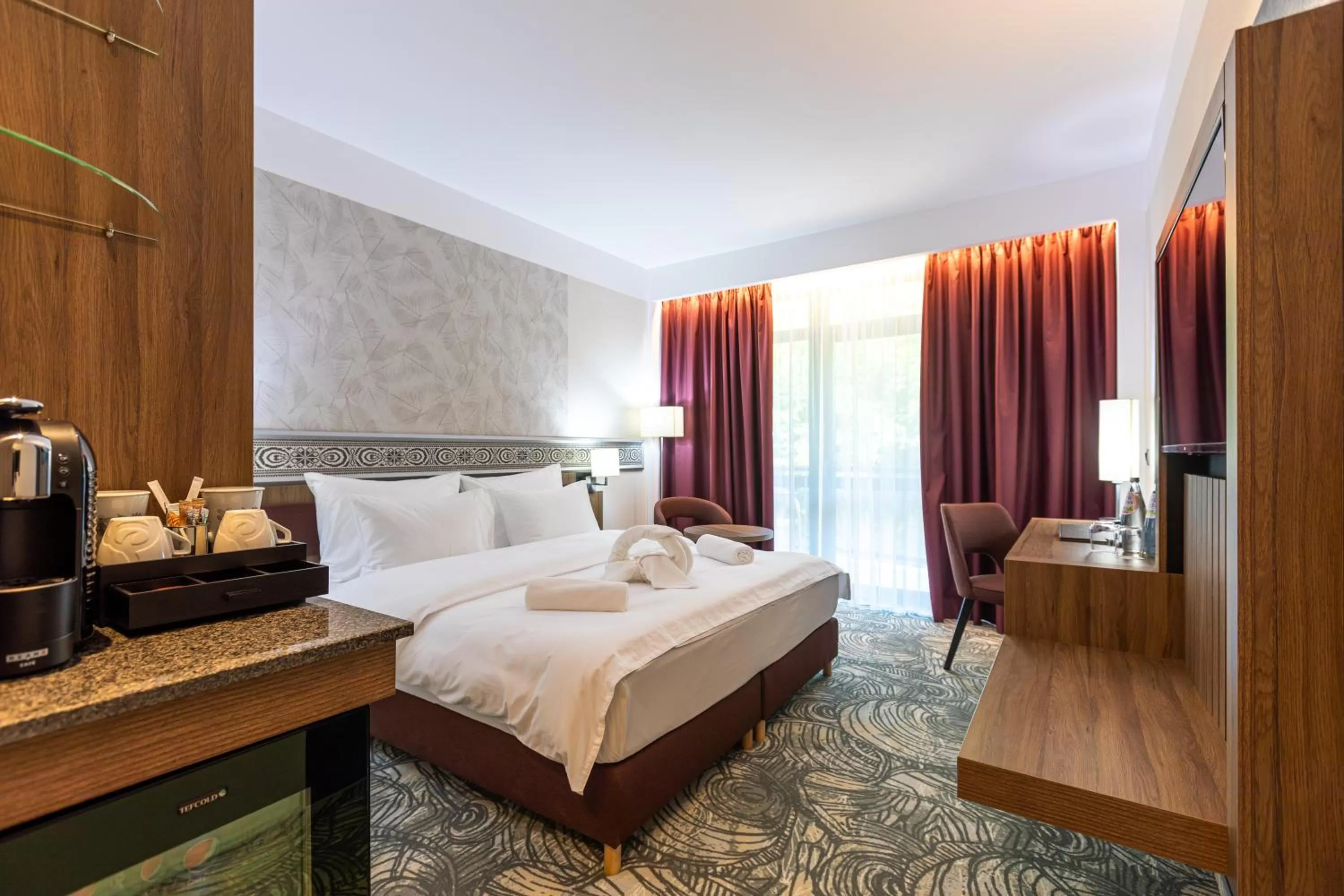 Bedroom in HOTEL CRYSTAL WELLNESS & SPA superior