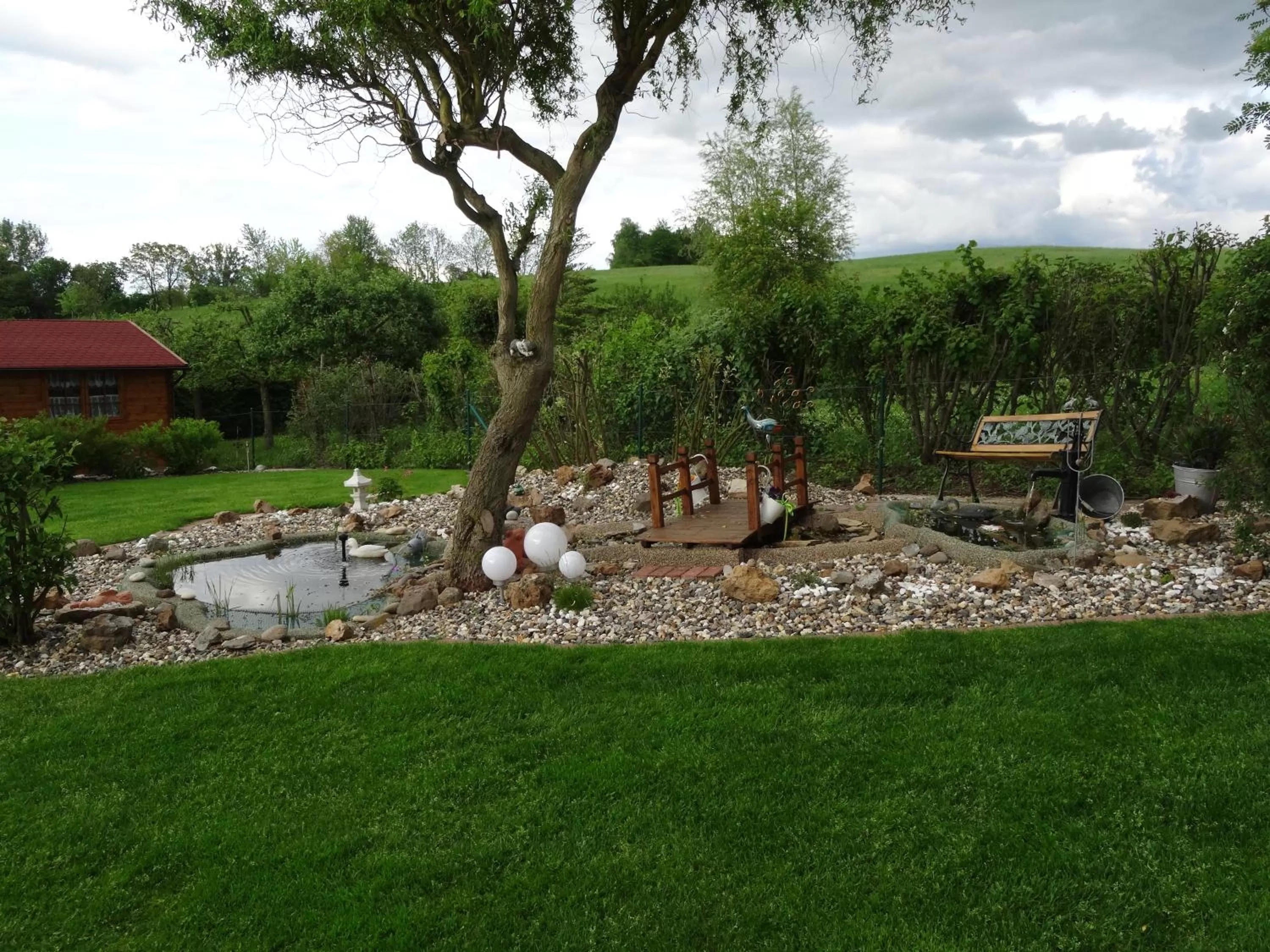 Garden in Pension und Apartment Landhaus Fricke