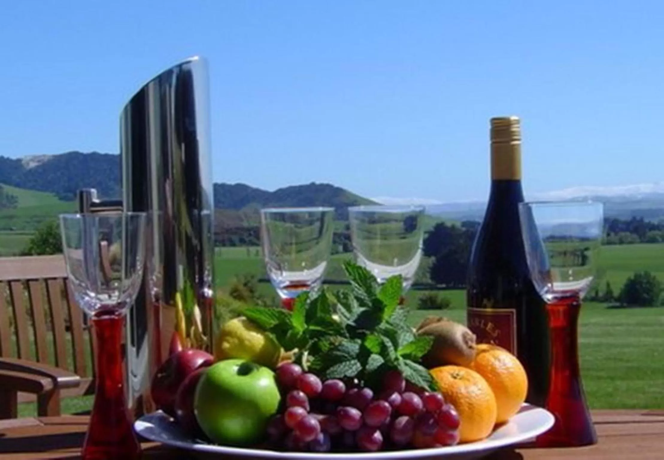 Food and drinks in Hokonui Bed & Breakfast