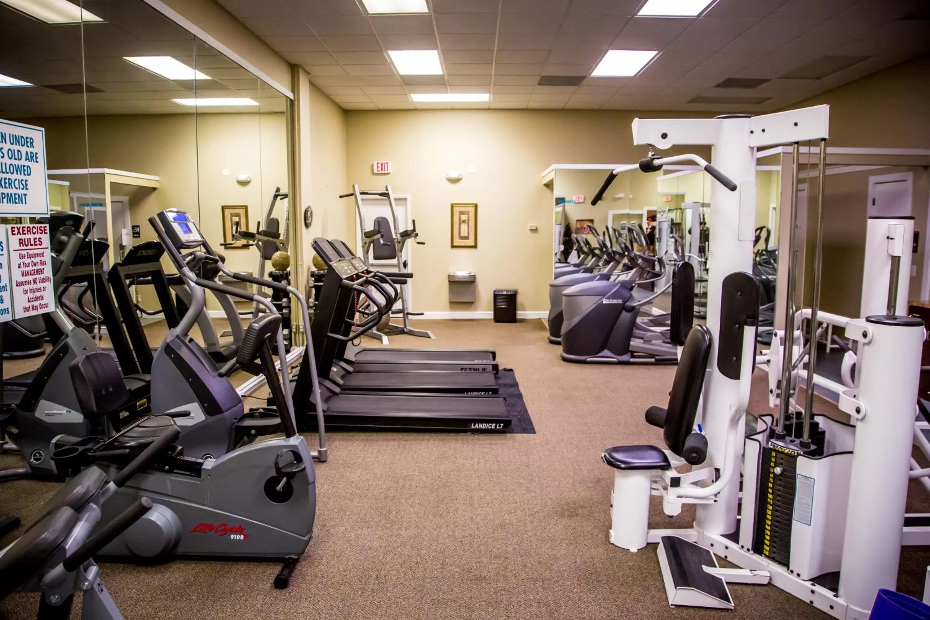 Fitness centre/facilities in Ocean Landings Resort