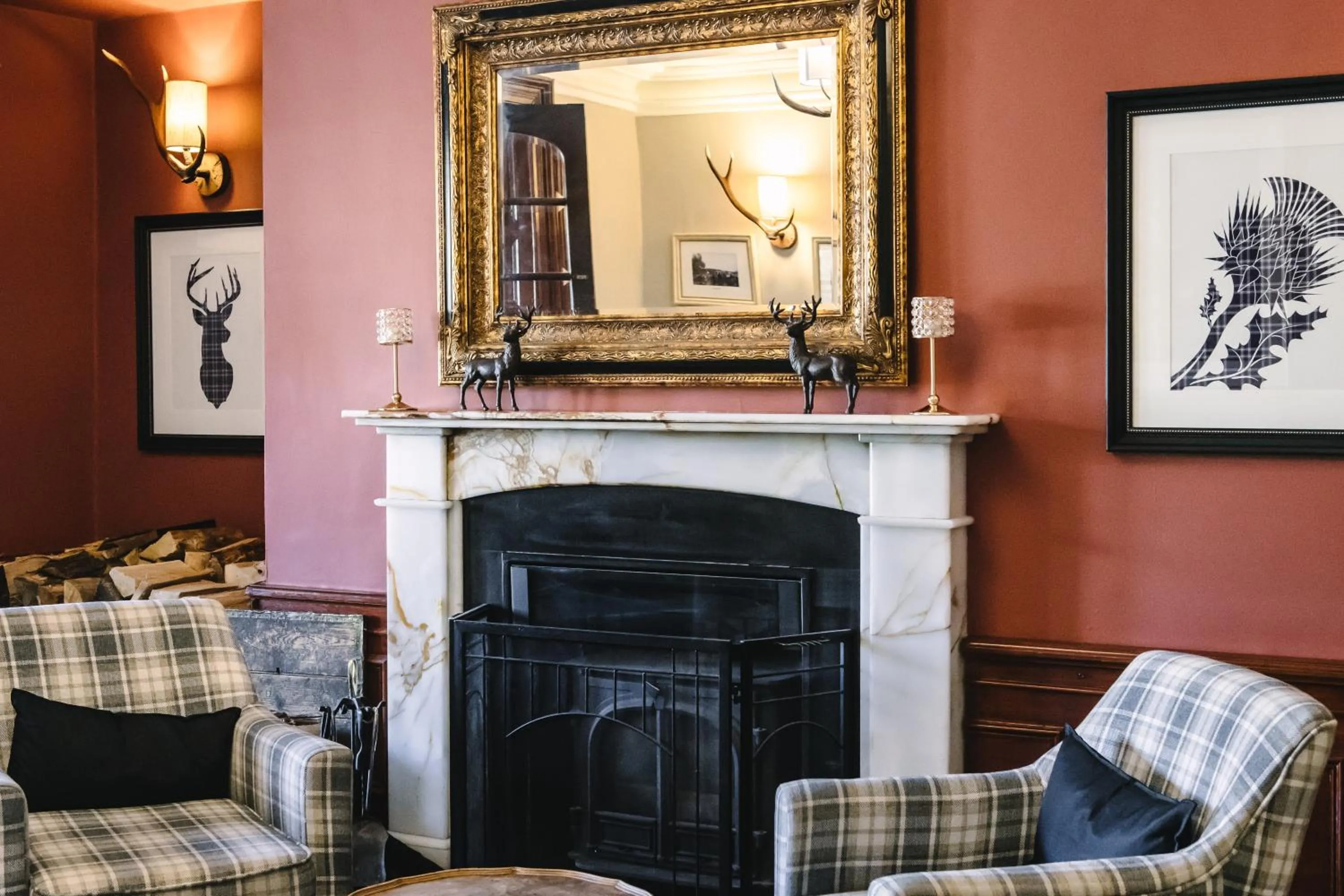 Communal lounge/ TV room in Boat Country Inn and Restaurant