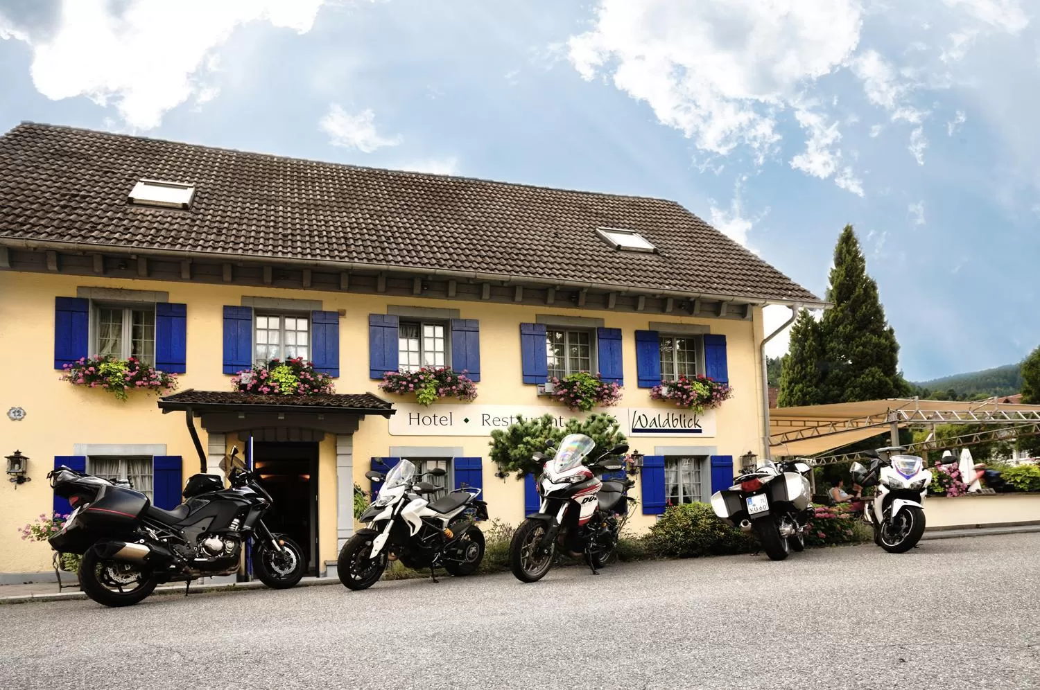 Property building in Hotel Waldblick