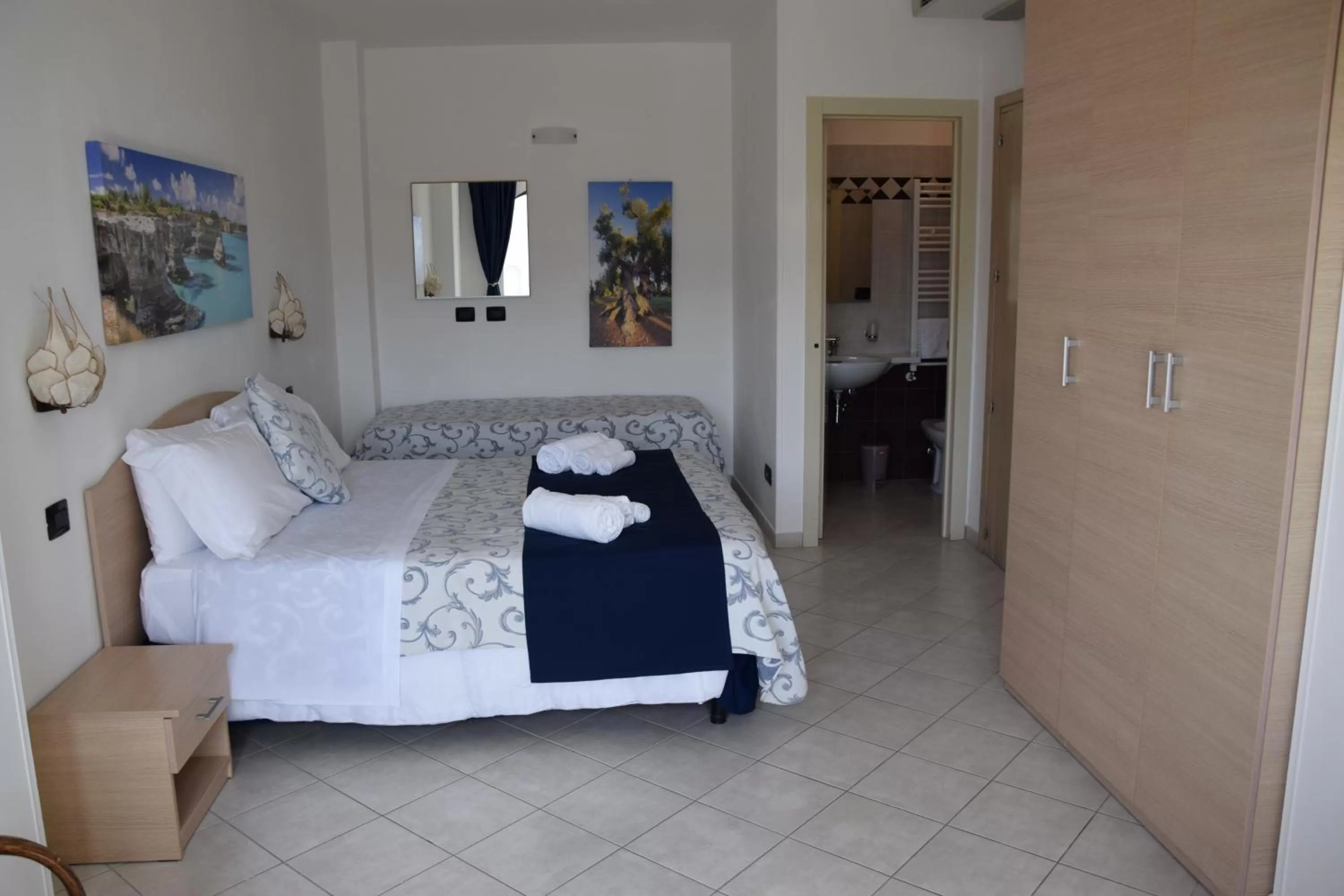 Bed in Hotel Profumo Di Mare