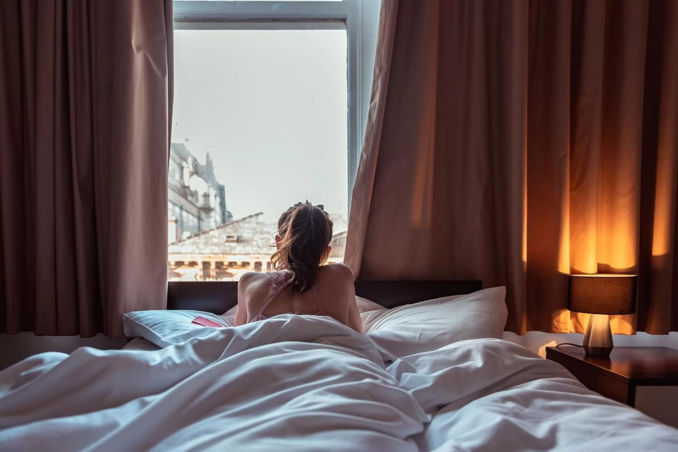 People, Bed in Terlon Apartments