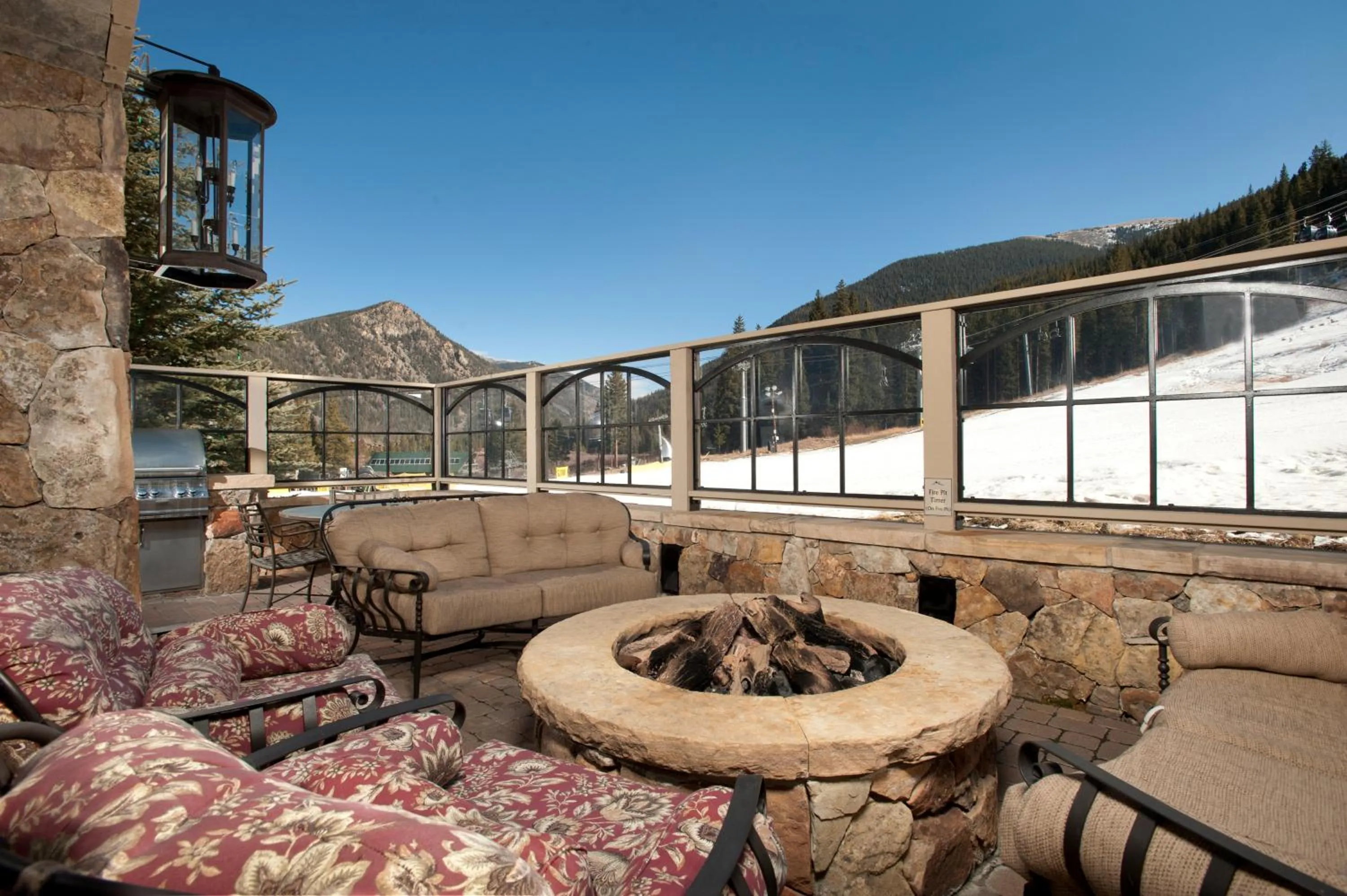 Patio in Timbers & Lone Eagle by Vail Resorts