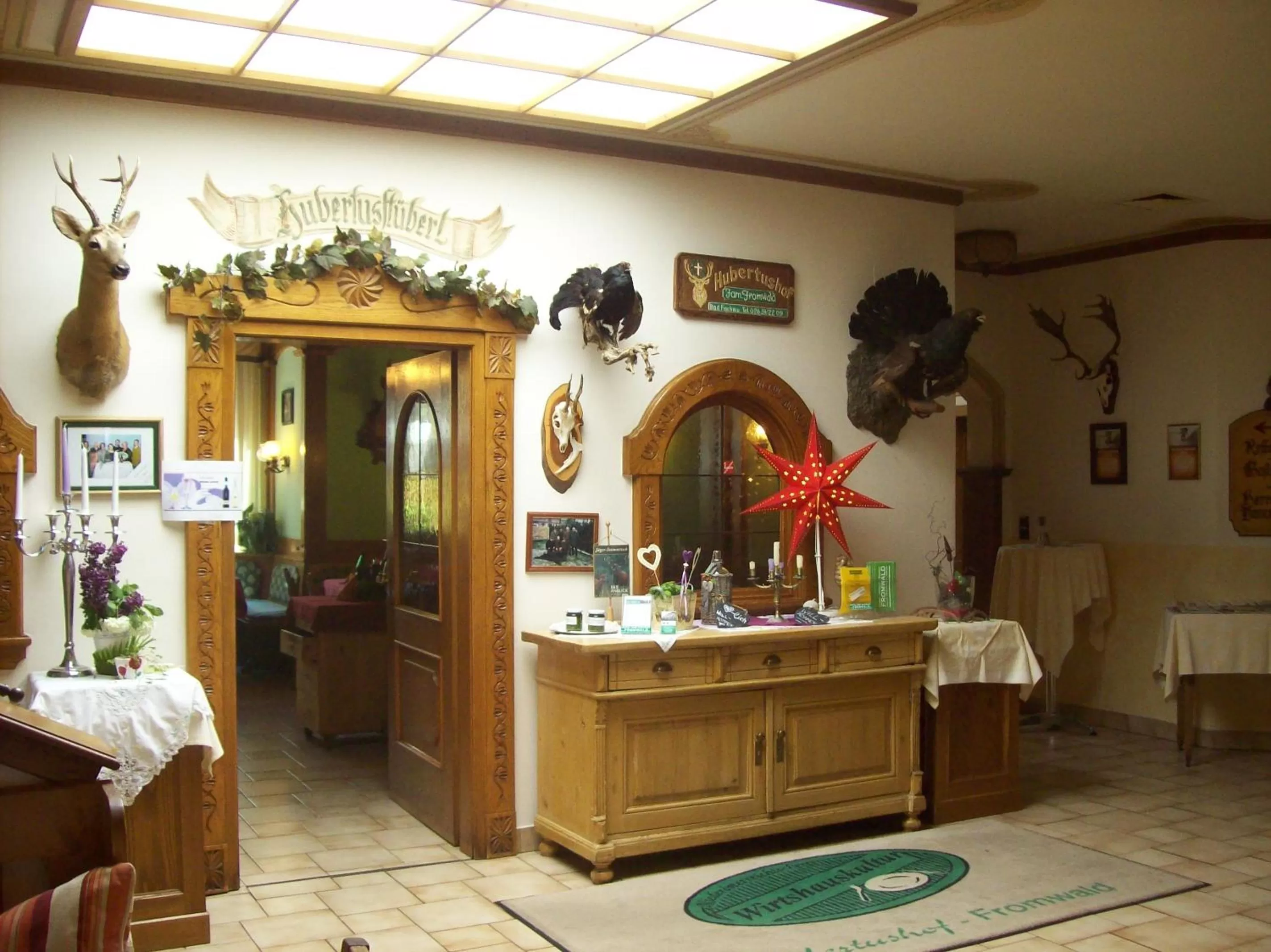 Restaurant/places to eat in Hubertushof Fromwald Hotel und Gasthof