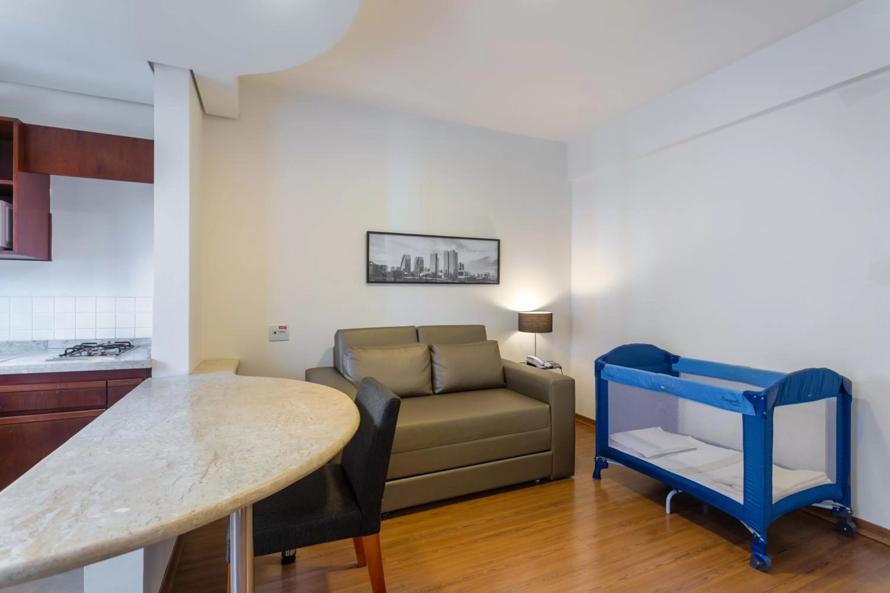 Living room, Bed in Mercure Sao Paulo JK