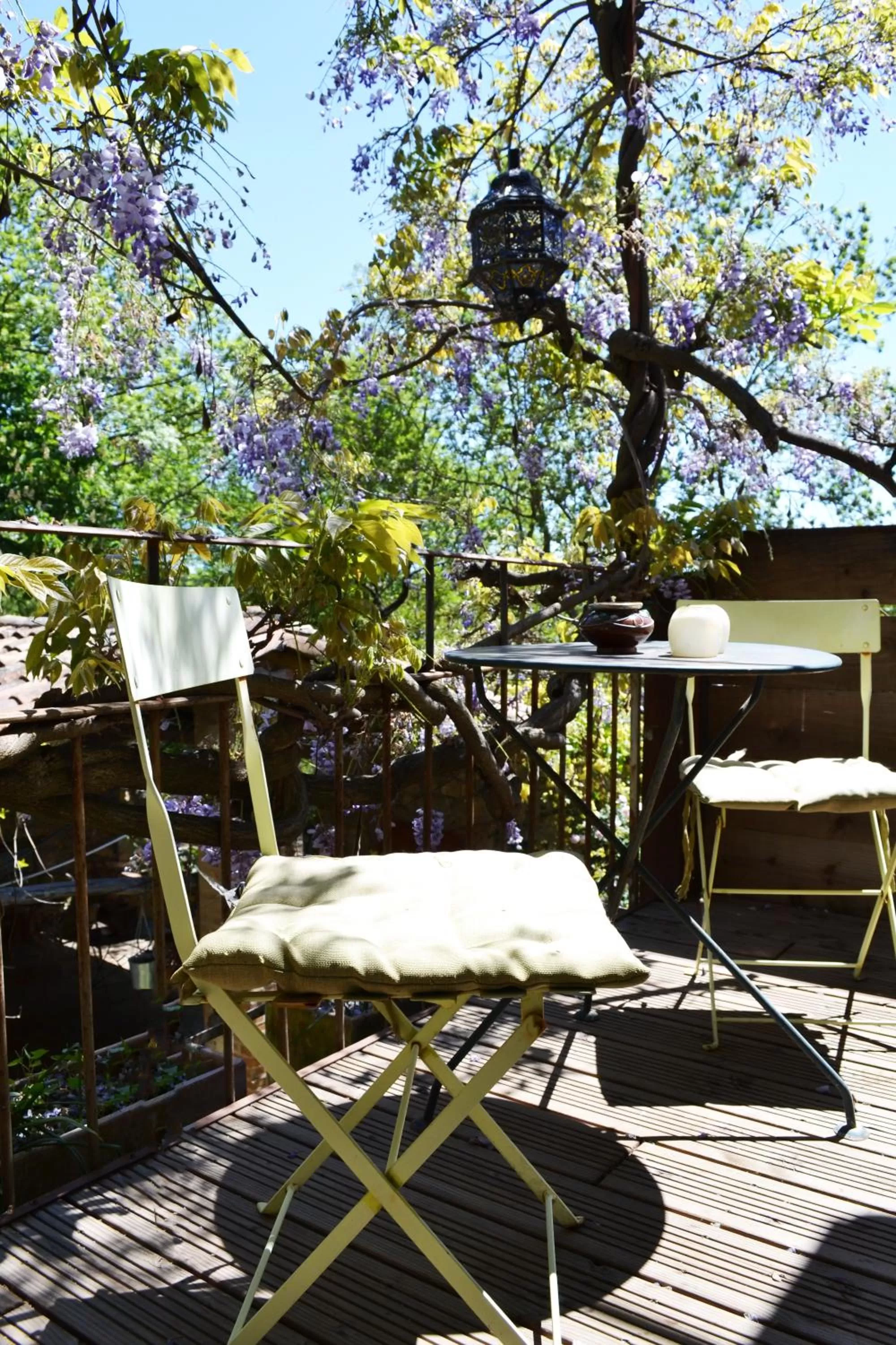 Balcony/Terrace, Patio/Outdoor Area in La Vieille Maison - Halte Gourmande